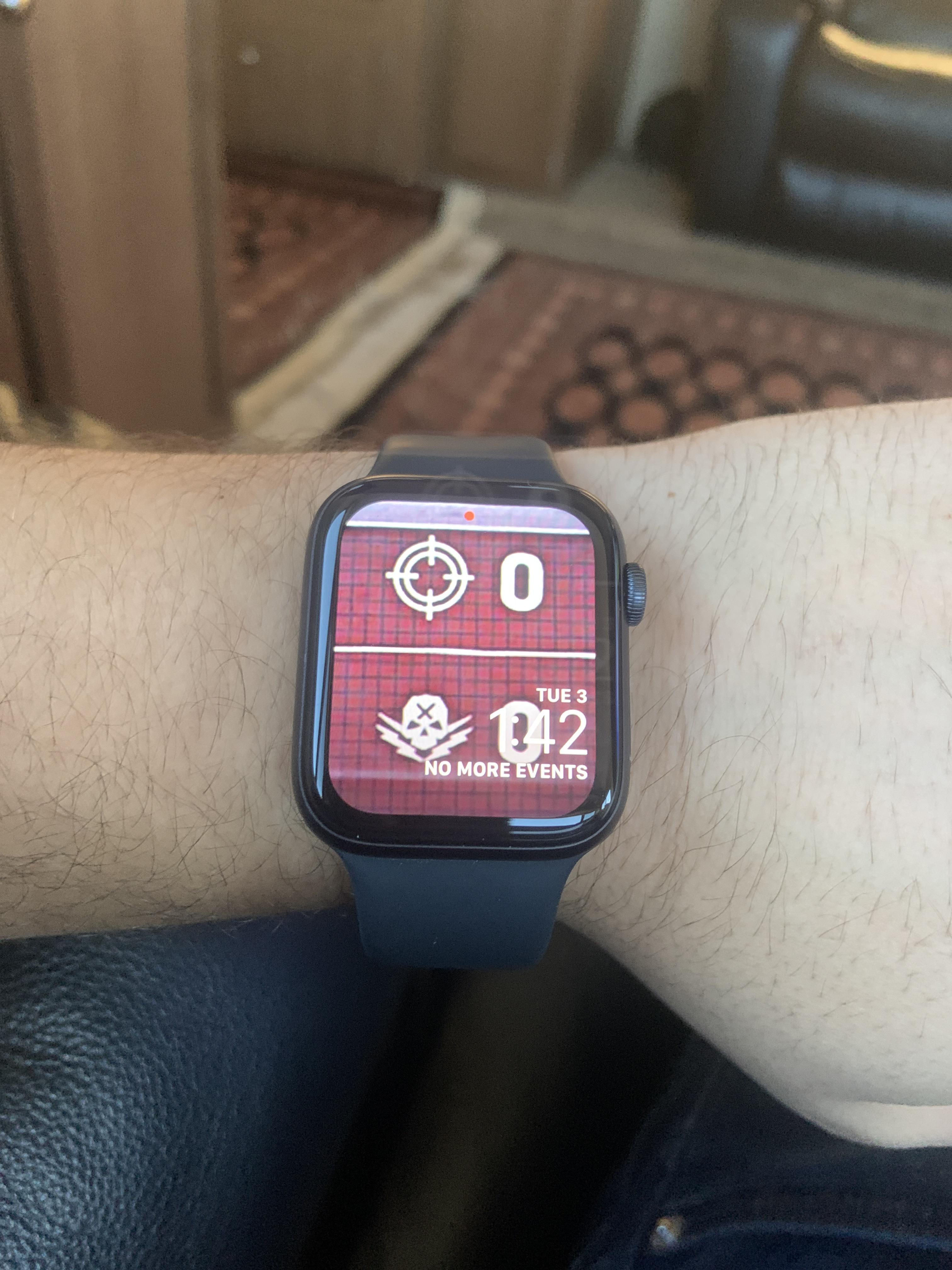 I set the Time to die watch as my apple watch face
