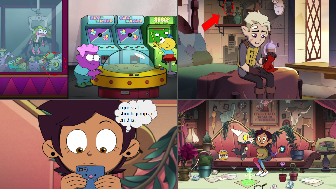When The Owl House sees the Big City Greens and Amphibia references in