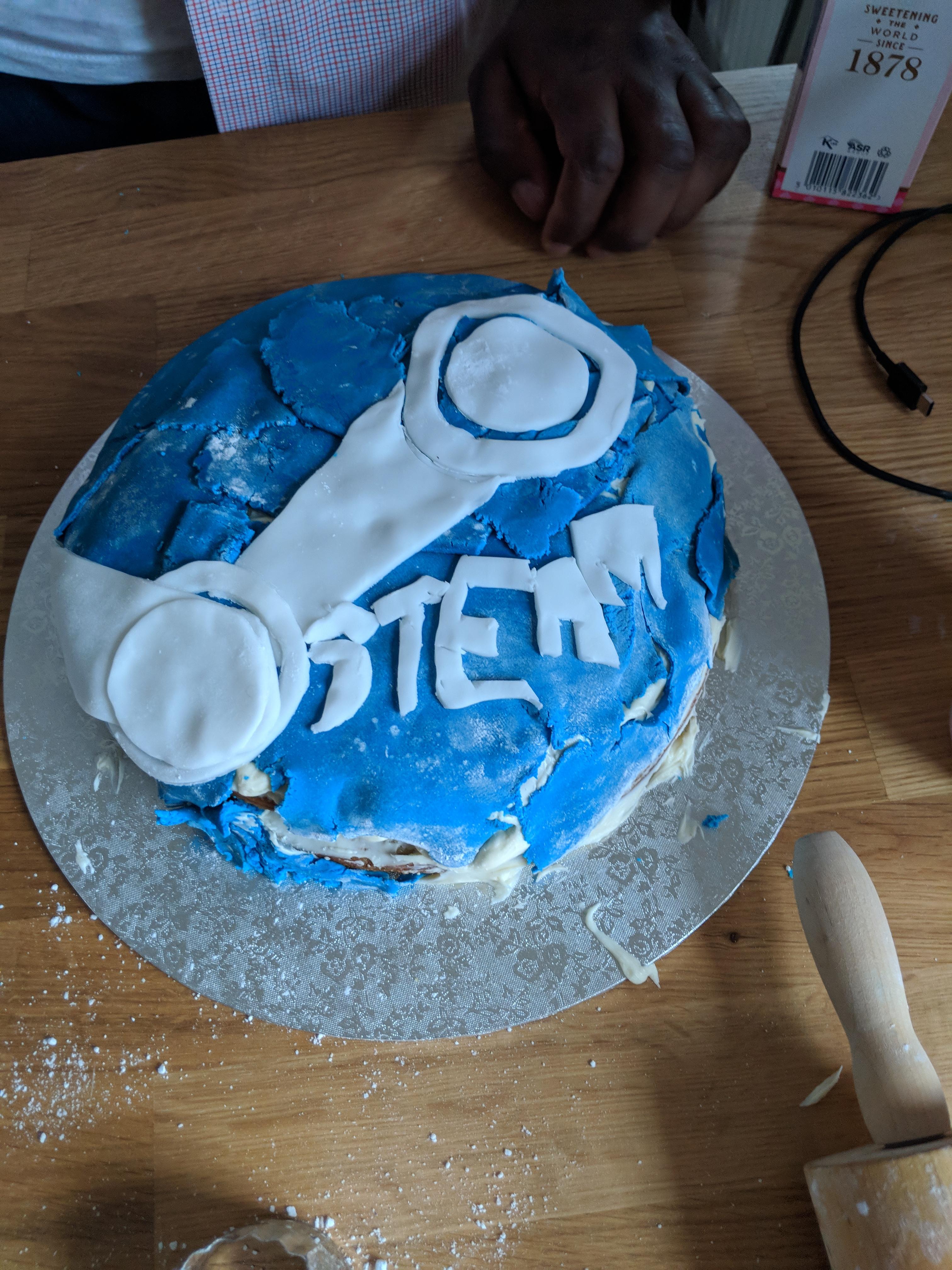 Tried making a steam Cake... Tried... r/Steam