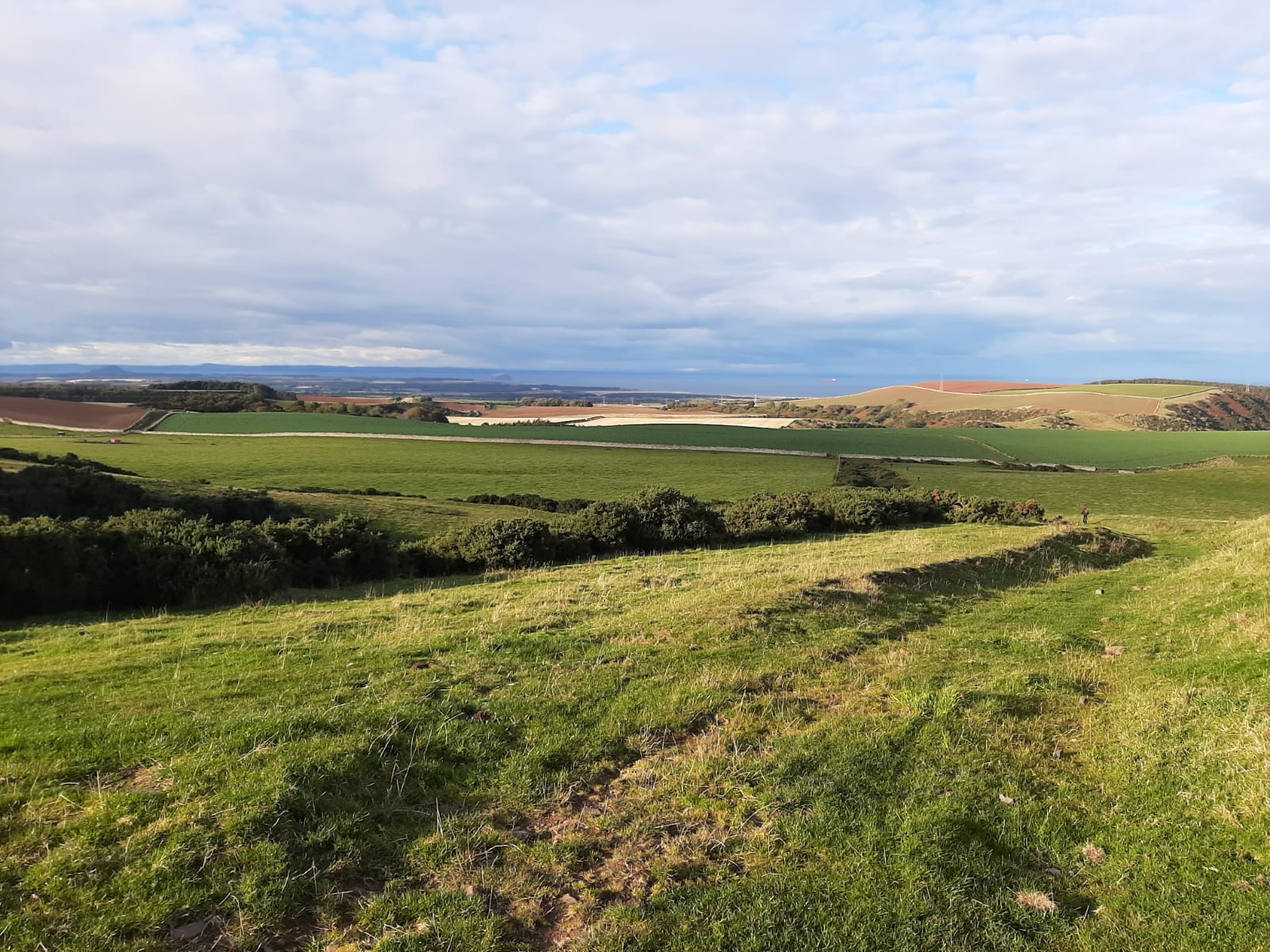 Herring way, Lauder to Dunbar. Did it on mountain bikes. 49.7 km r