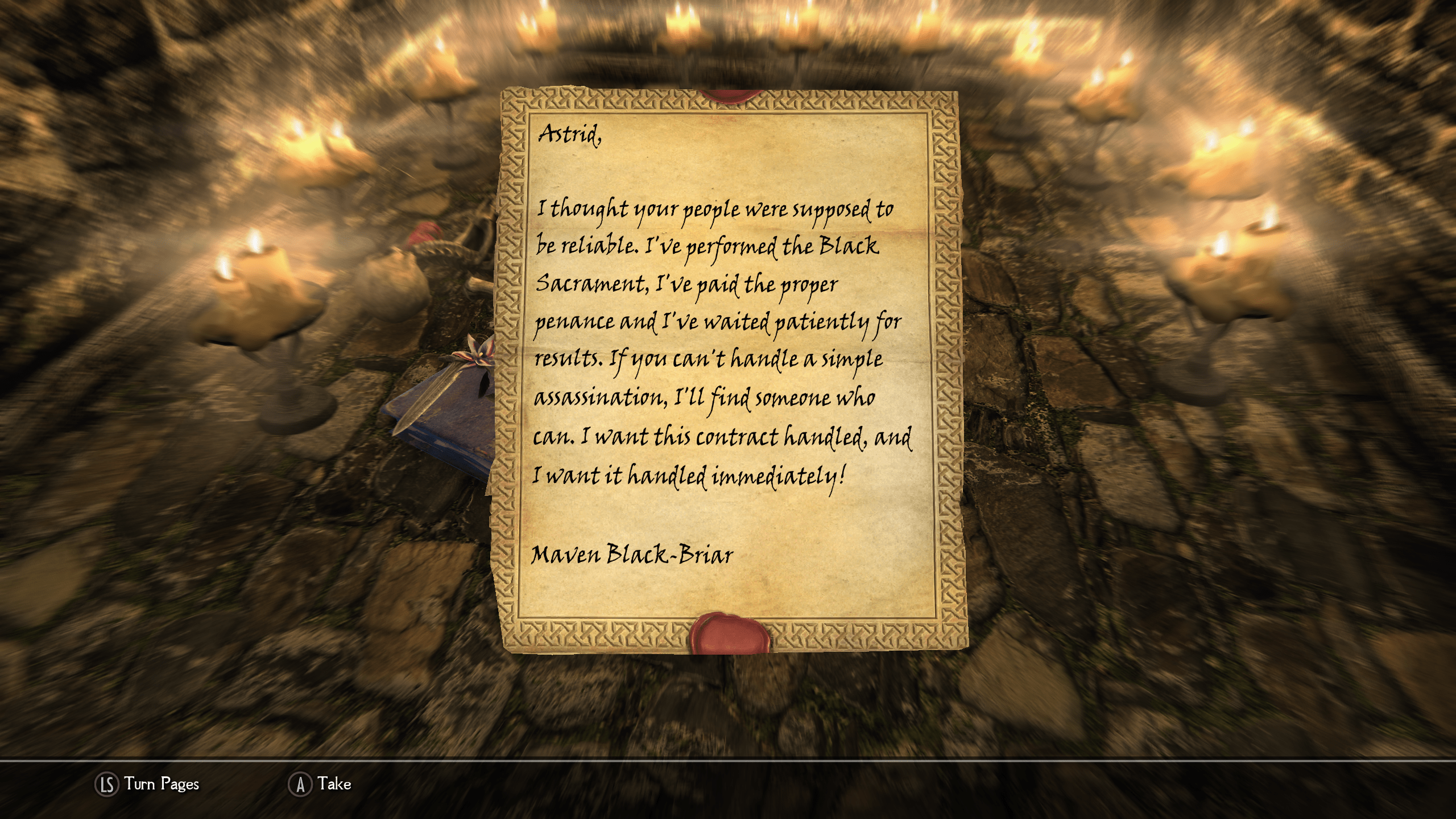 Found this behind a locked door in the BlackBriar Manor's