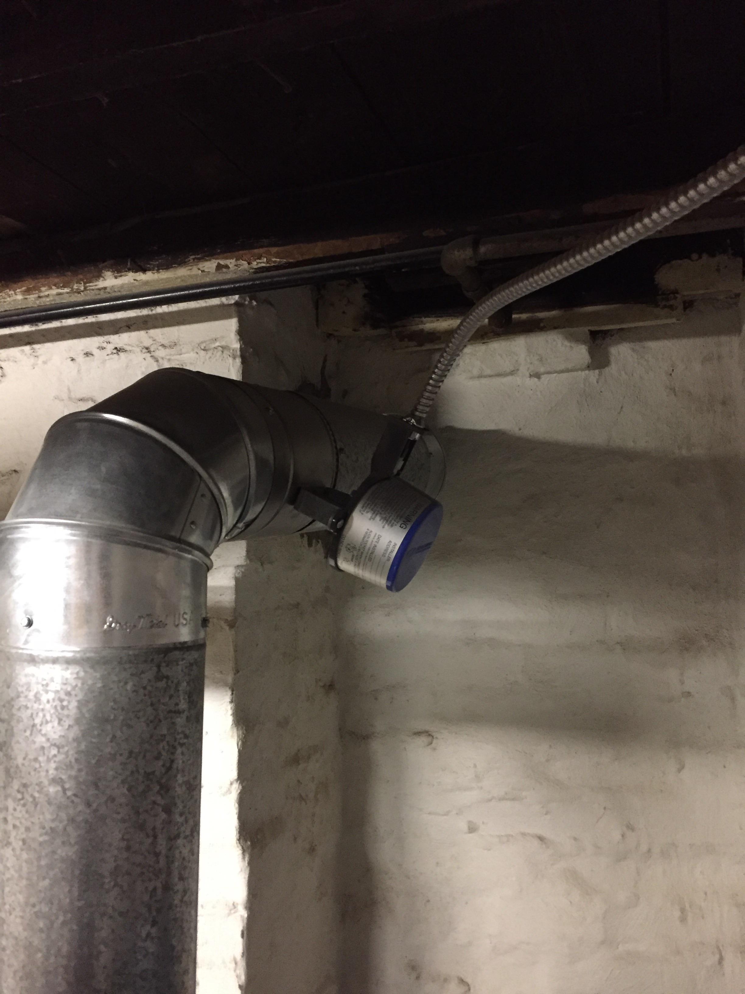 What is this thing on my boiler ducting? It's humming and I don't even