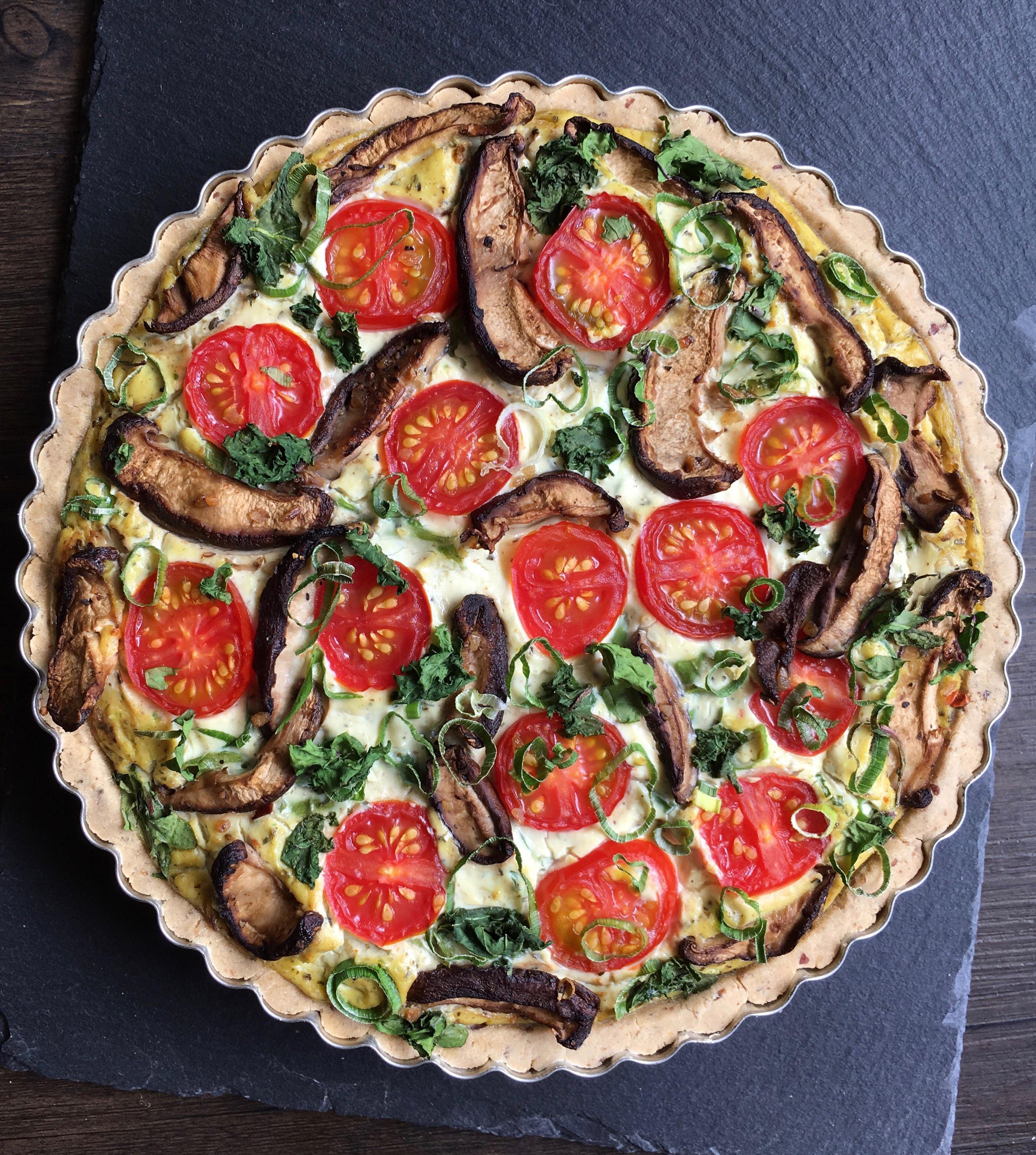 Gluten free Vegan Quiche r/veganrecipes