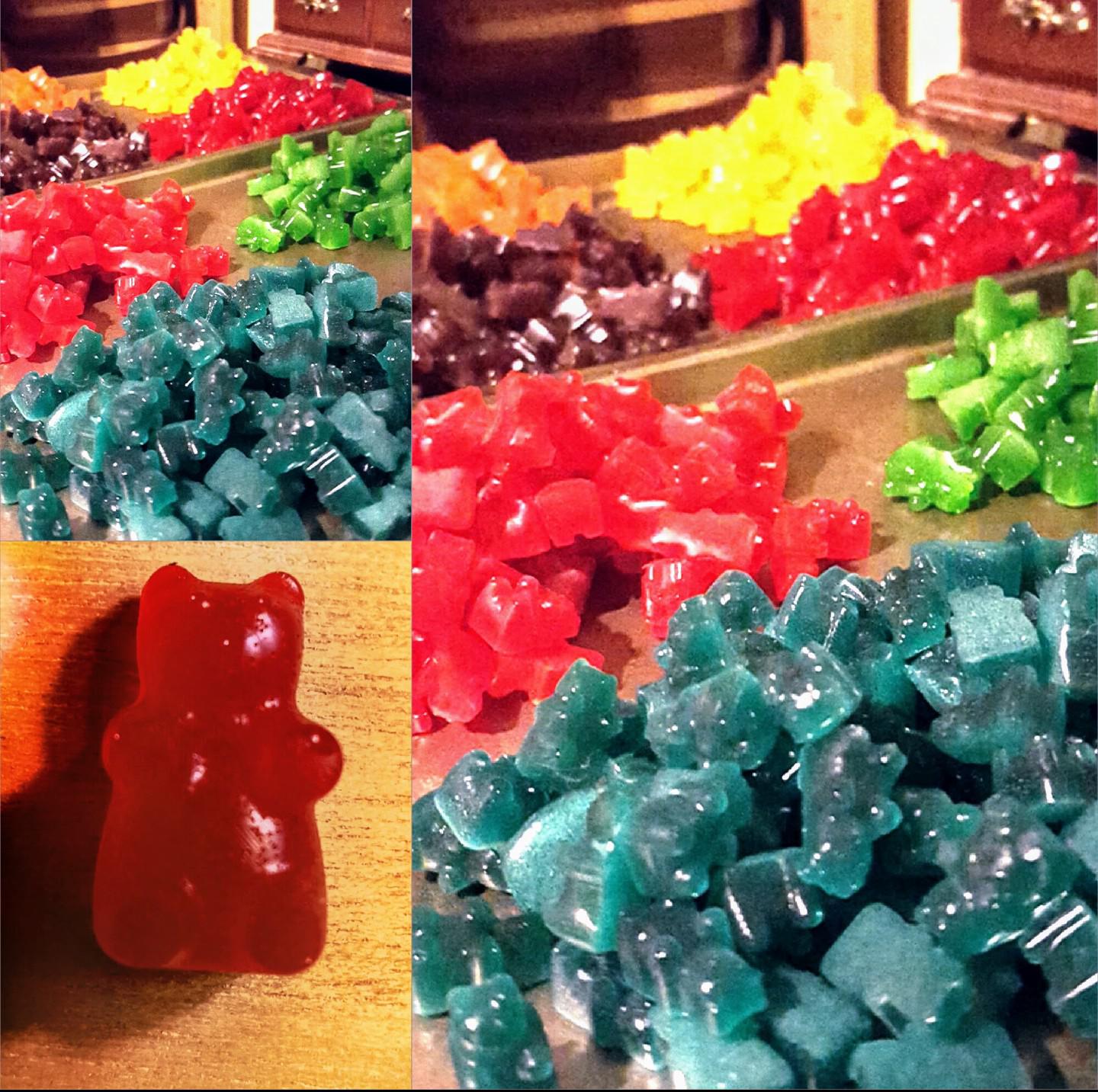 700 gummy bears 7 flavors 10mg each r/treedibles