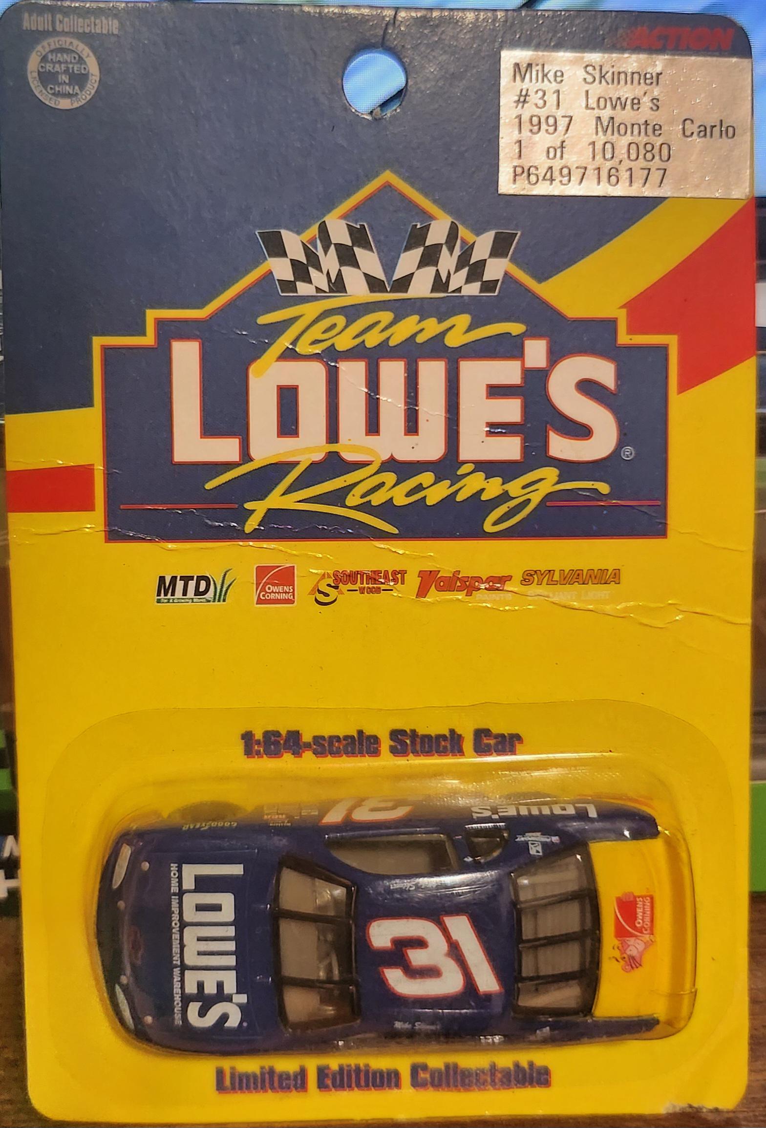 Since it throwback weekend, here's a 1997 Mike Skinner Winston Cup