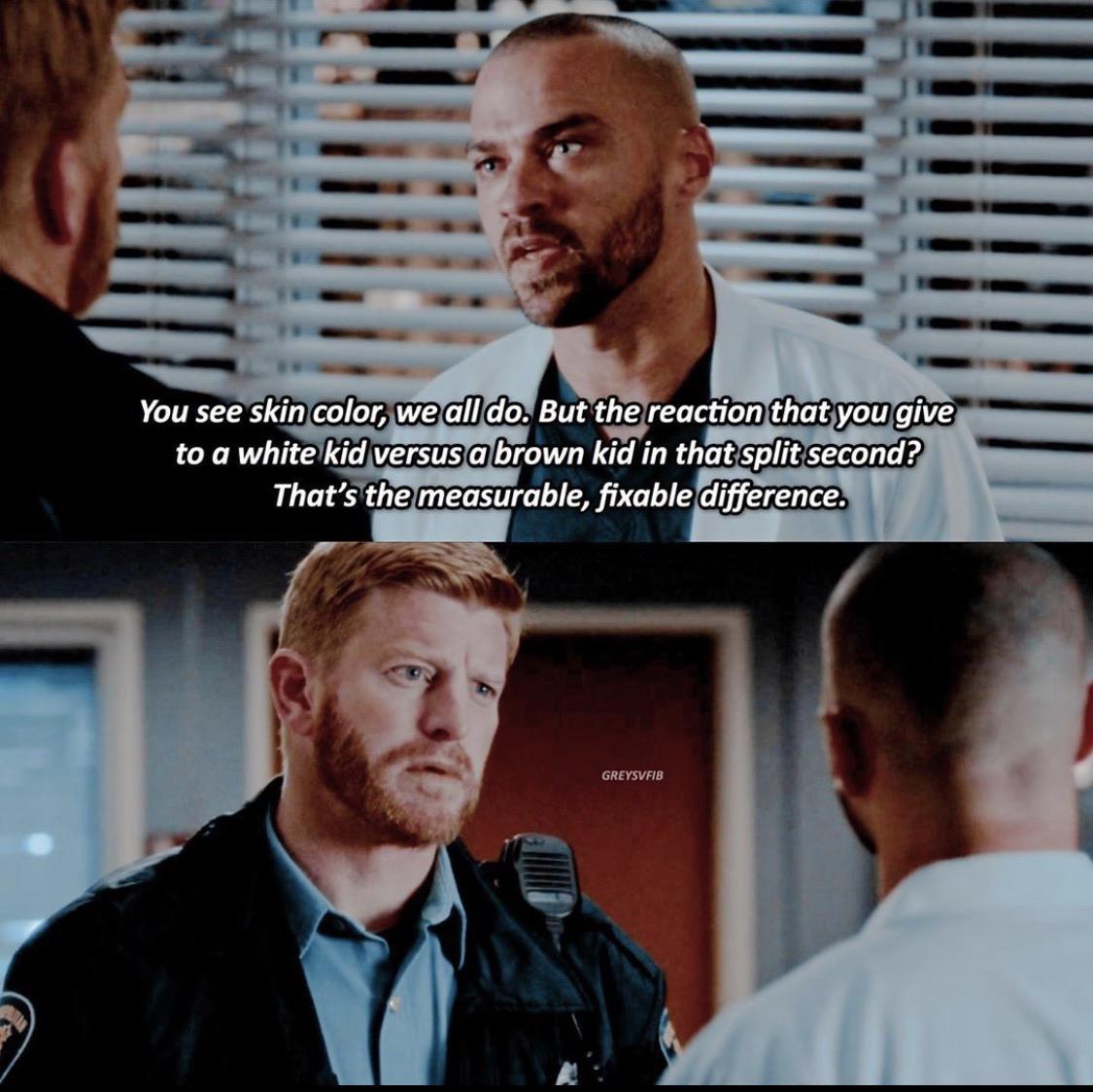 S14 E10 I love how grey’s handled this topic and it still rings true