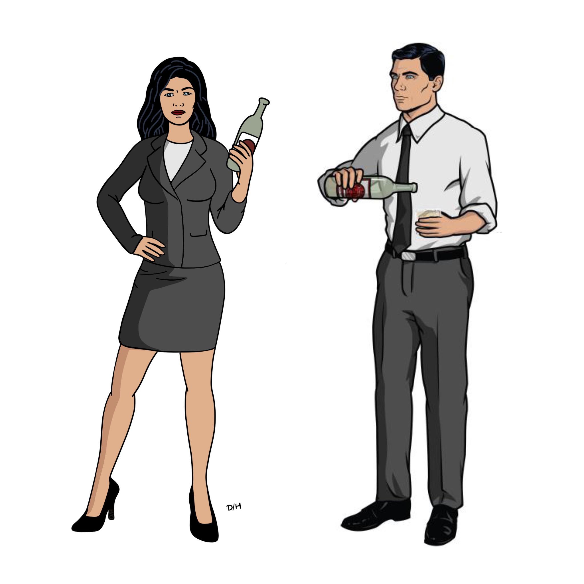 OC Sterling Archer as a Woman r/ArcherFX