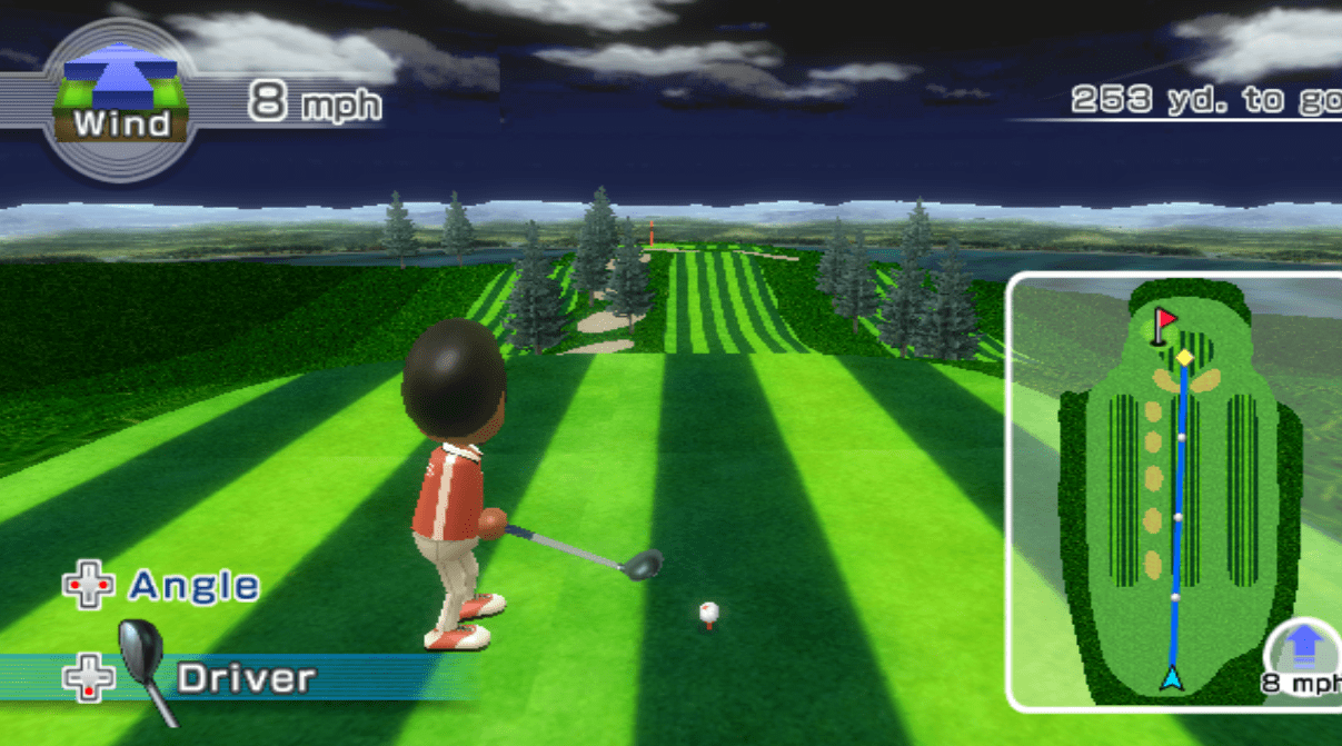 I ported a Golf Course from Wii Sports Club into Wii Sports Resort r