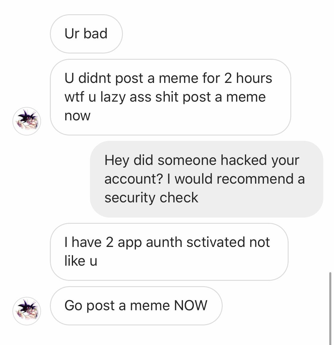 Run a meme account on insta... EntitledPeople