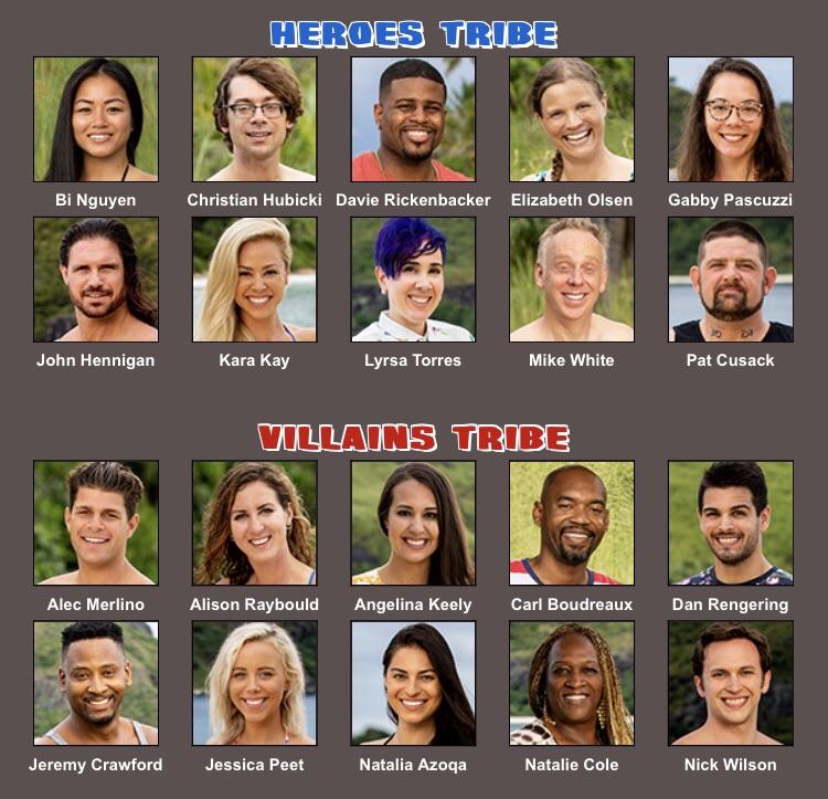 My season 39 cast r/survivor