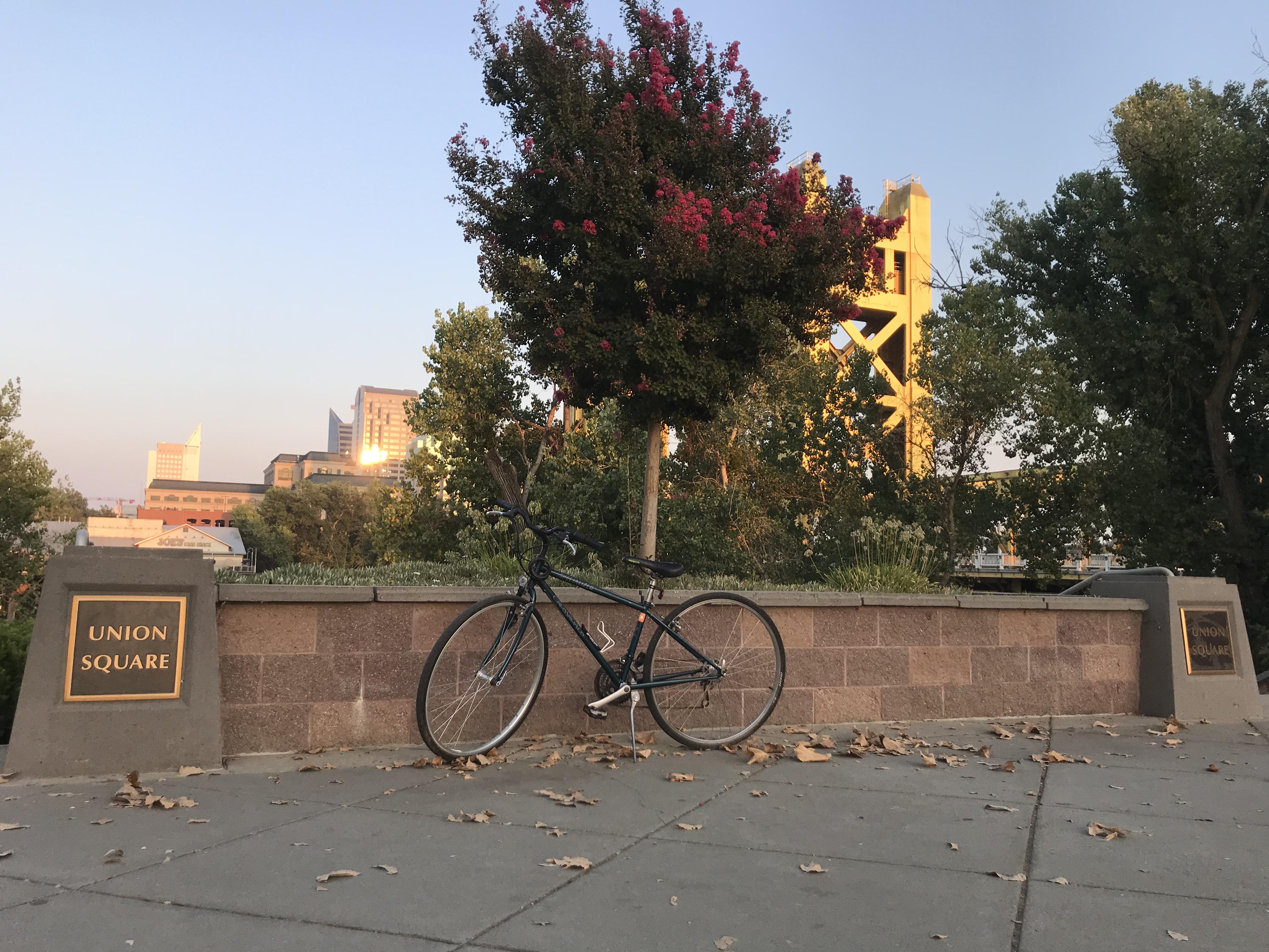 Yesterdays West Sacramento 6 mile bike ride. Just purchased this bike