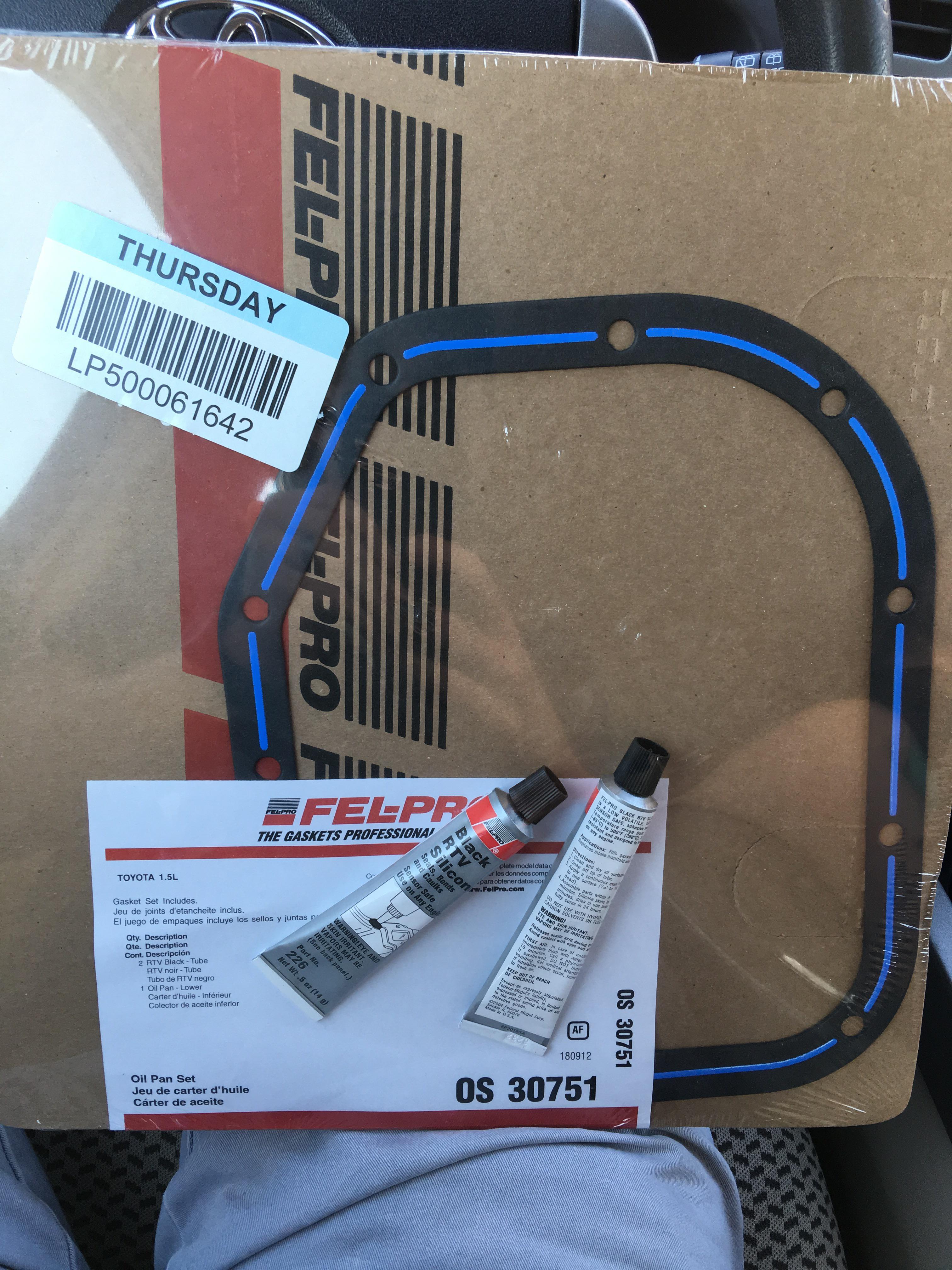 Replacing oil pan and came with gasket AND RTV...do I use both? r