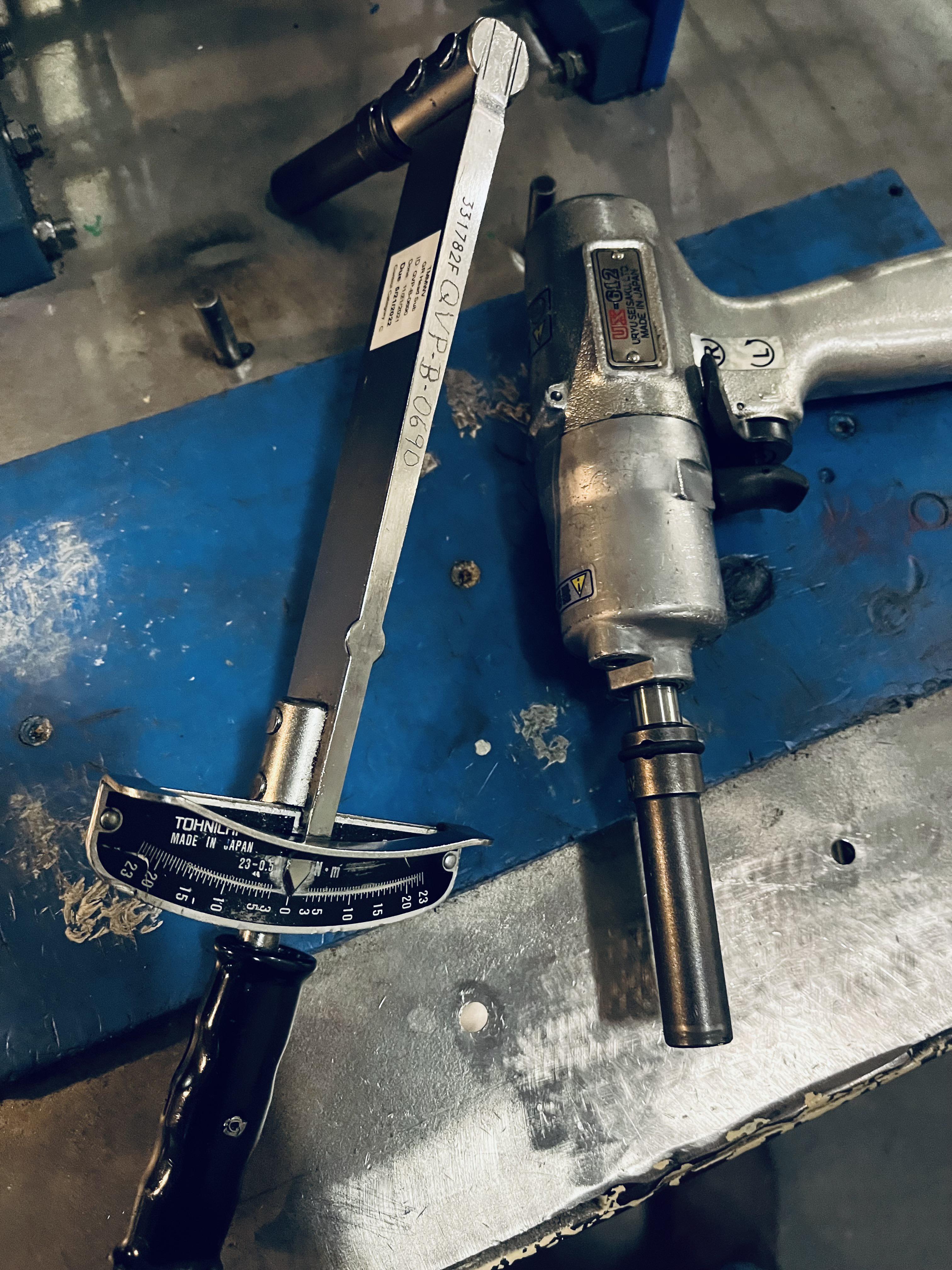 Impact and torque wrench made in Japan from my job at a Toyota Motor