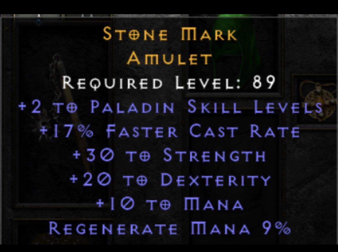 My best crafted amulet ever. HCL PC r/Diablo_2_Resurrected