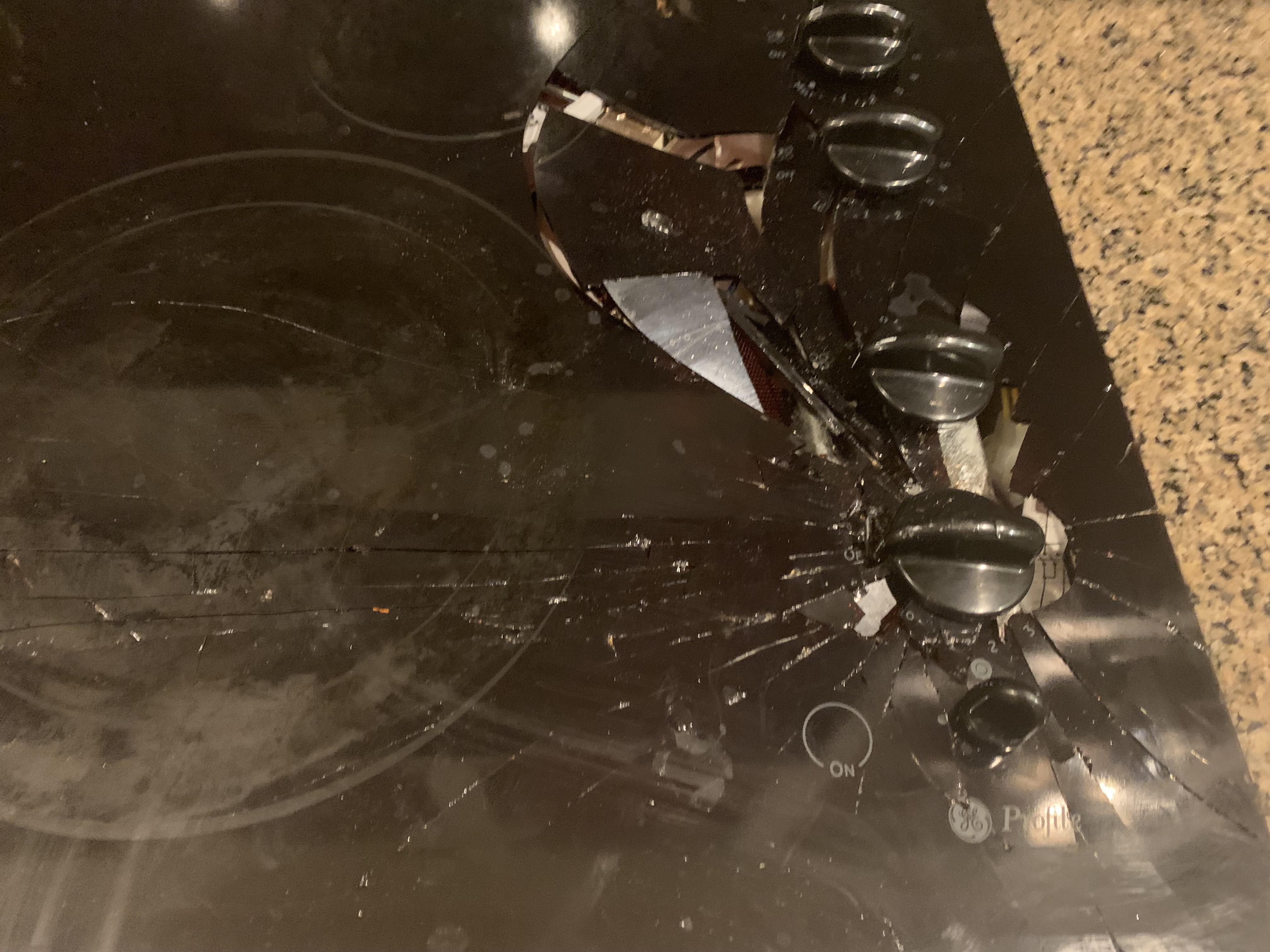 Went to replace microwave, it fell on our stove r/Wellthatsucks