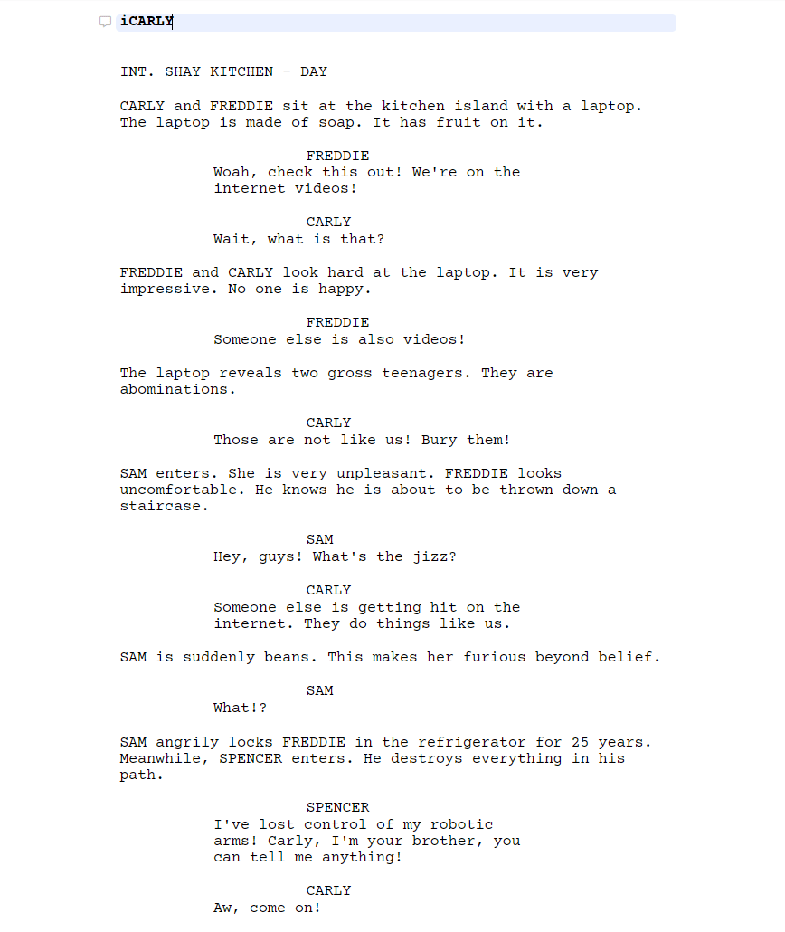 Bot forced to watch 1,000 hours of iCarly, tries its best