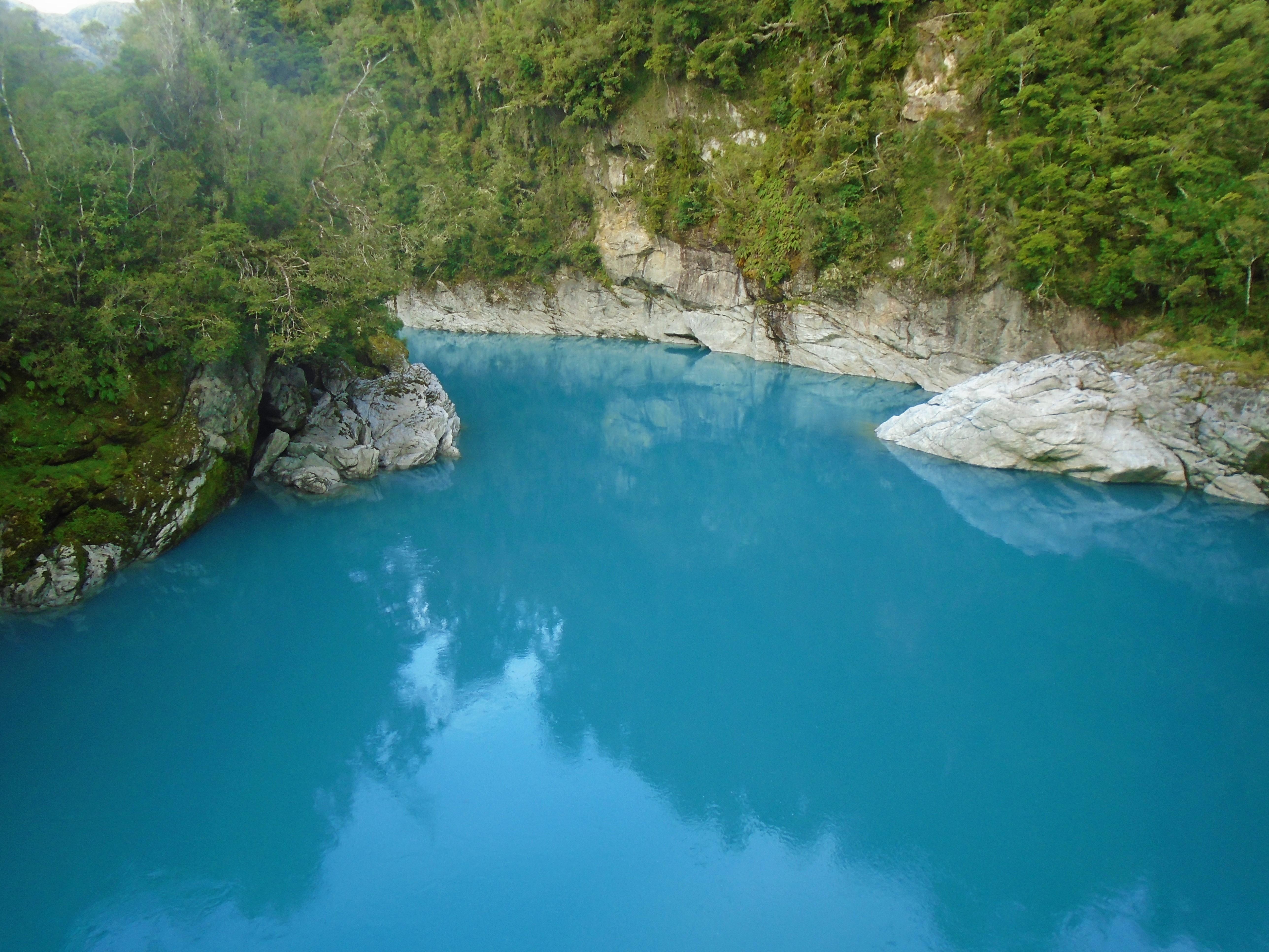 The bluest of blue rivers r/pics