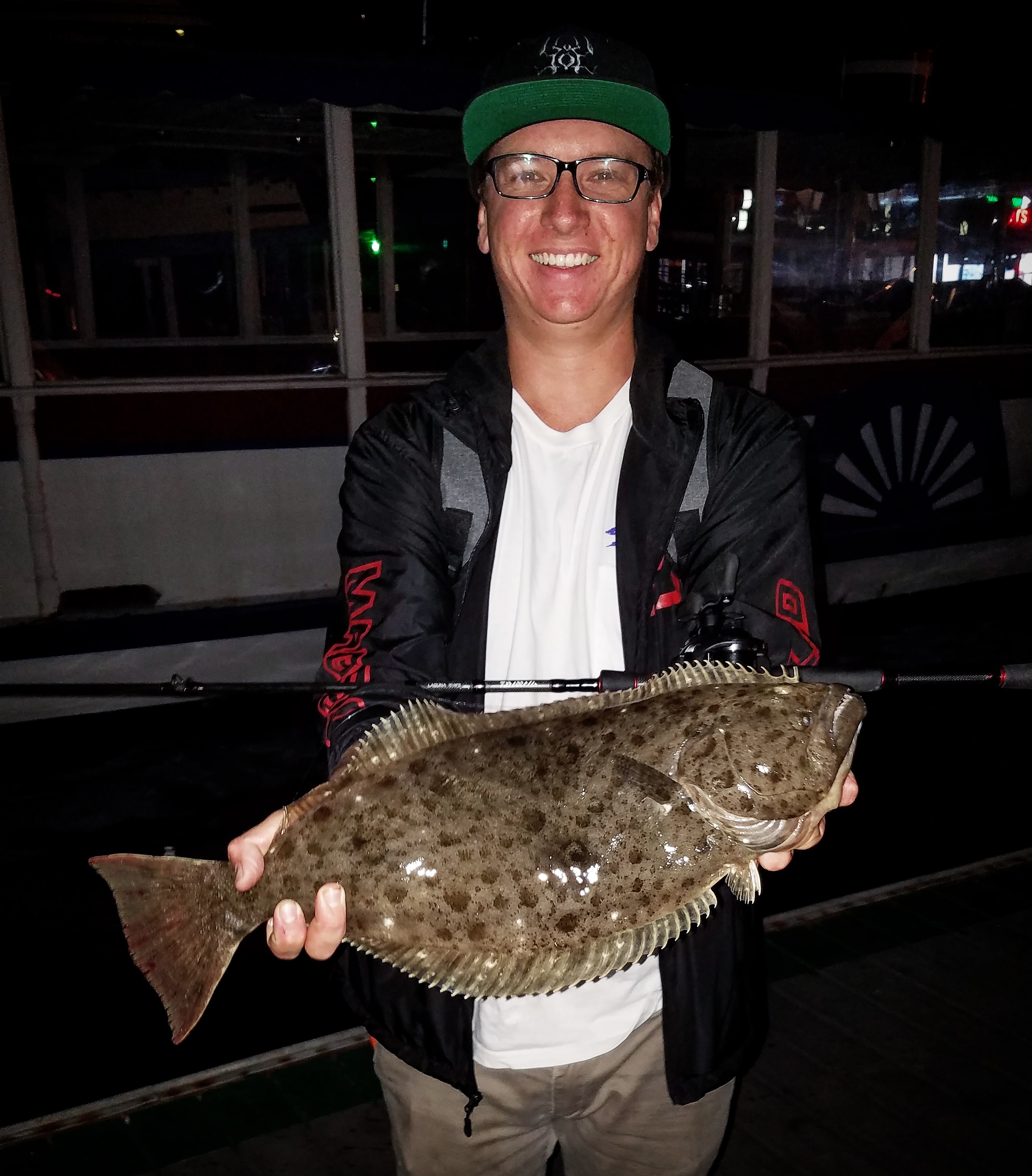Landed a customer service job with DAIWA USA and this legal halibut