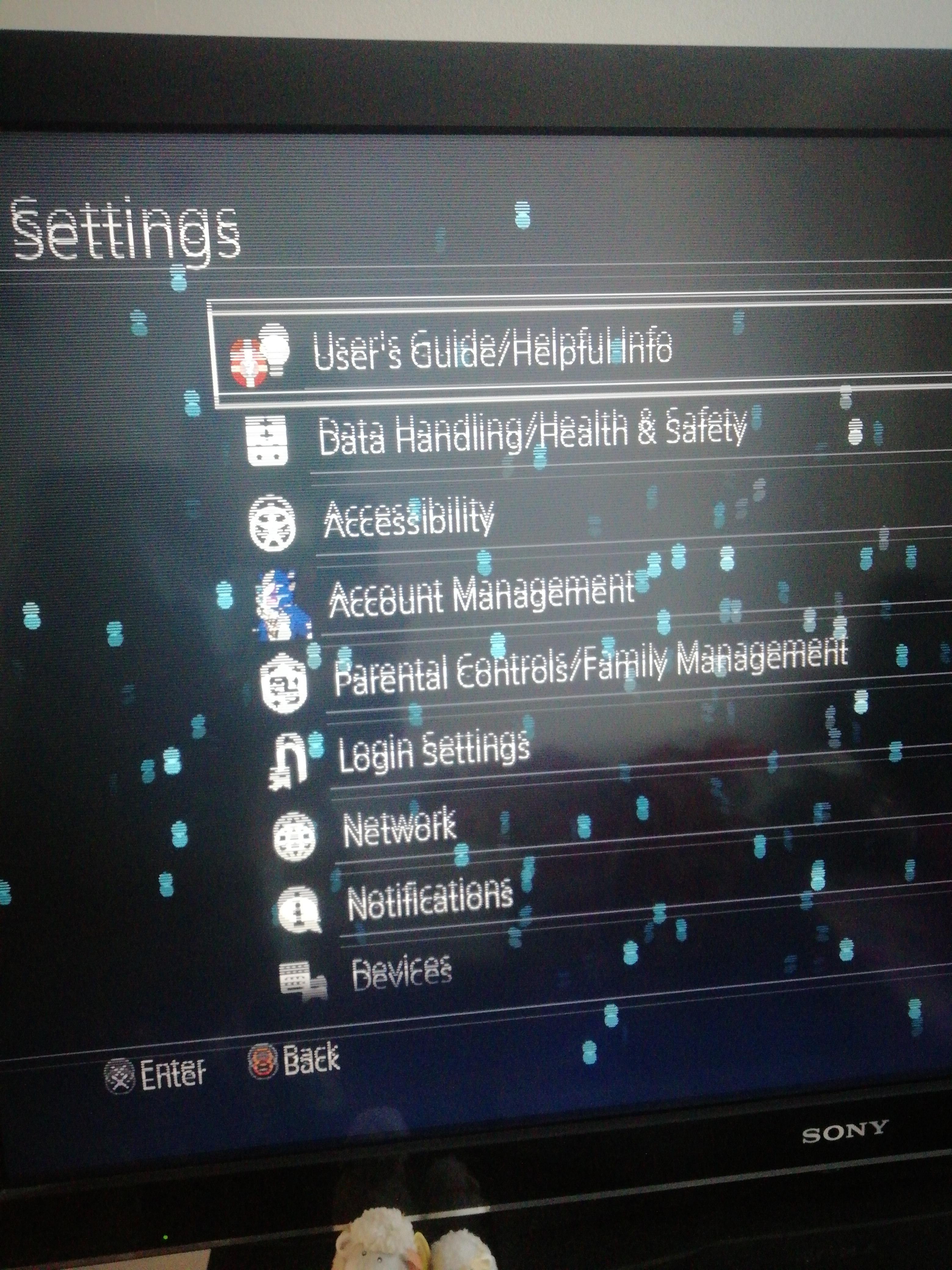 Any idea how to repair it? It's in all inputs, it's a Sony LCD TV