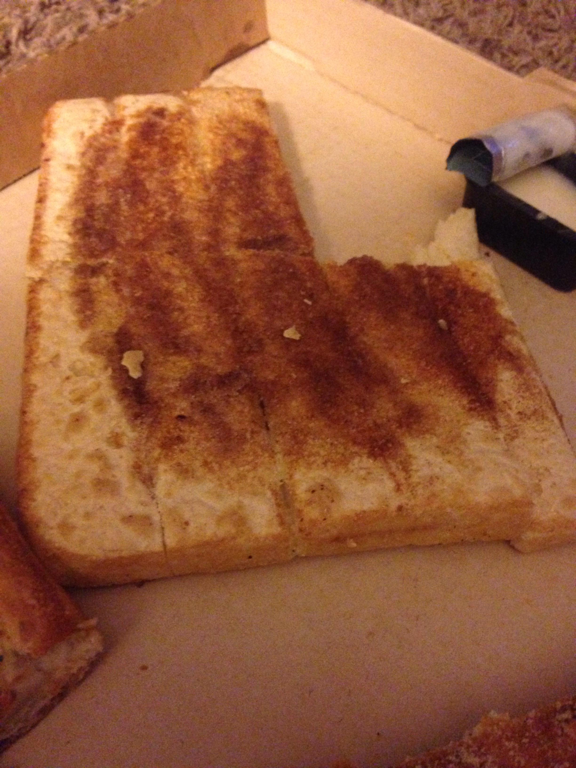 Basic bogus breadsticks (cinnamon) r/pizzahut