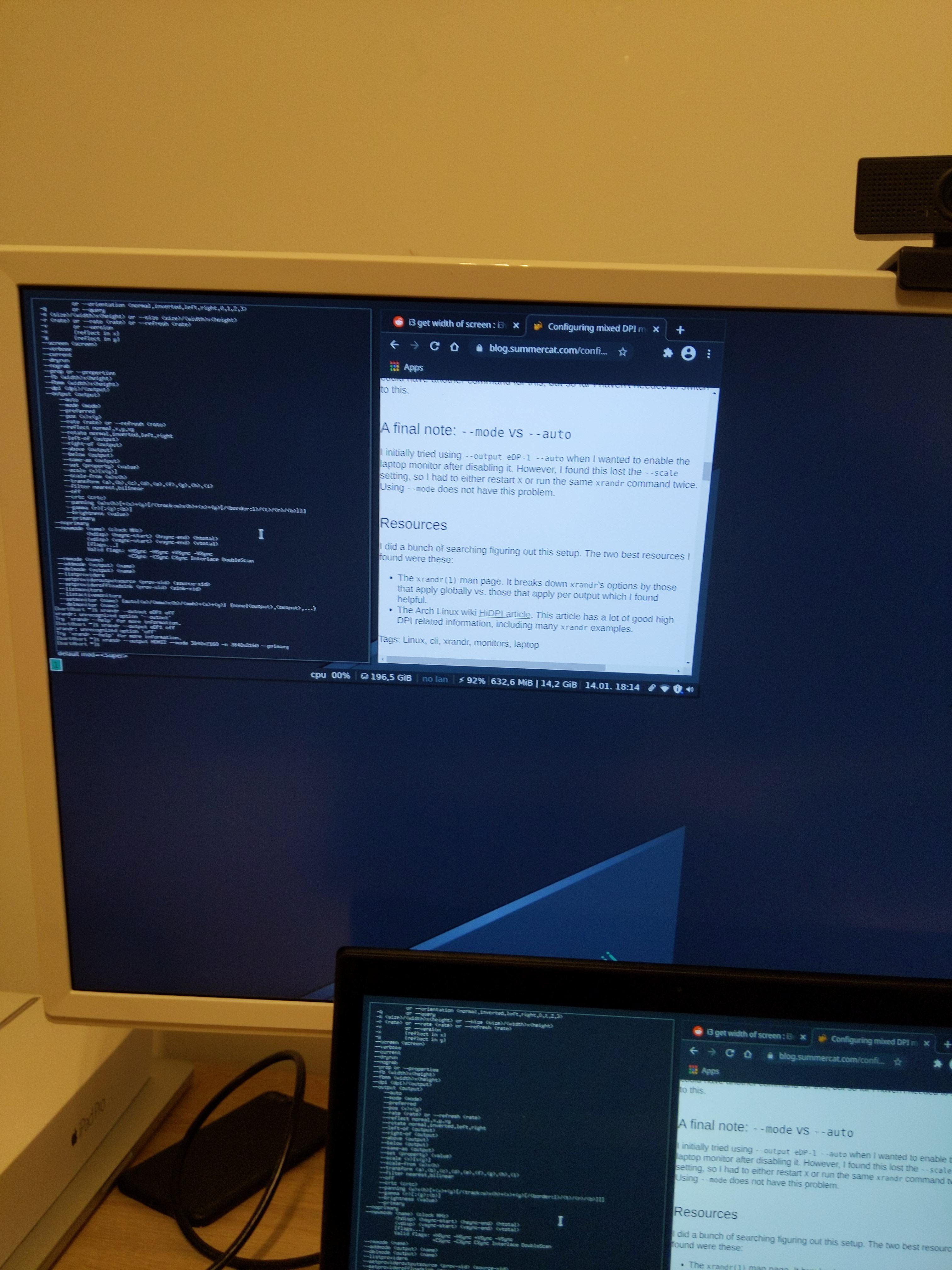 i3 why my screen is so small? r/linuxmasterrace
