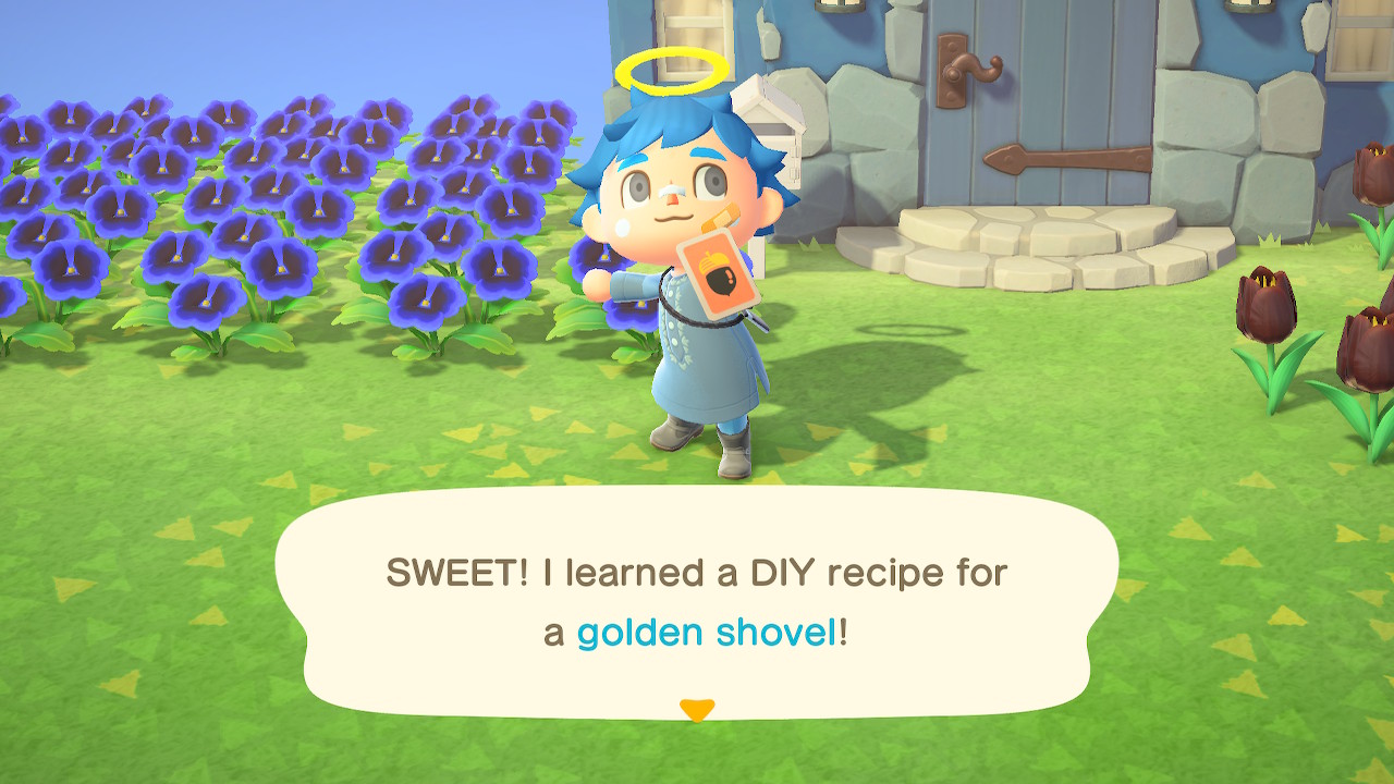 Golden shovel is 30 times helping Gulliver r/AnimalCrossing