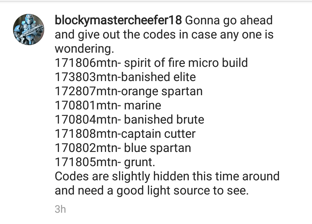 New bag codes for the Battle for the Ark series. Can confirm they work