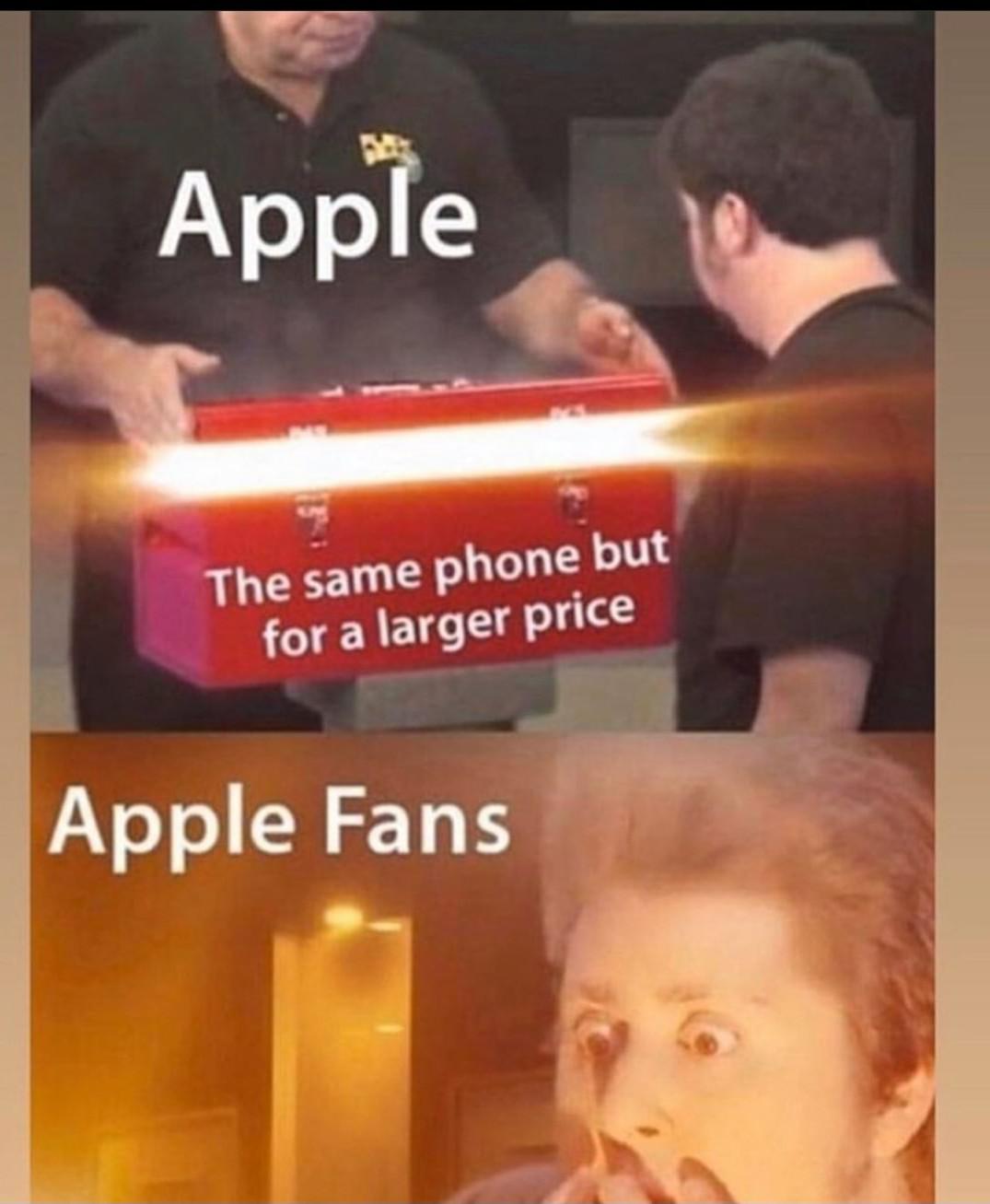 Apple fanboys be like memes