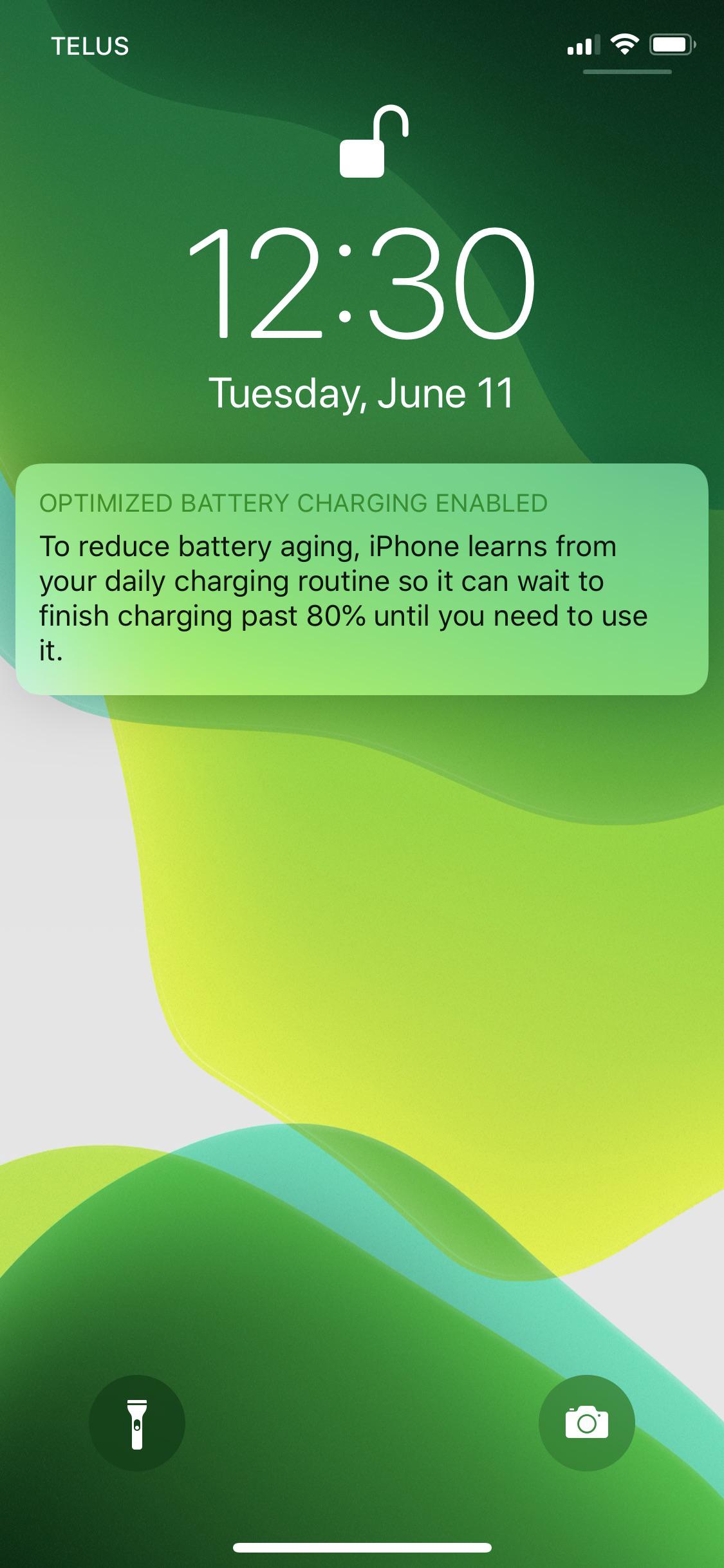 Battery Charging Iphone