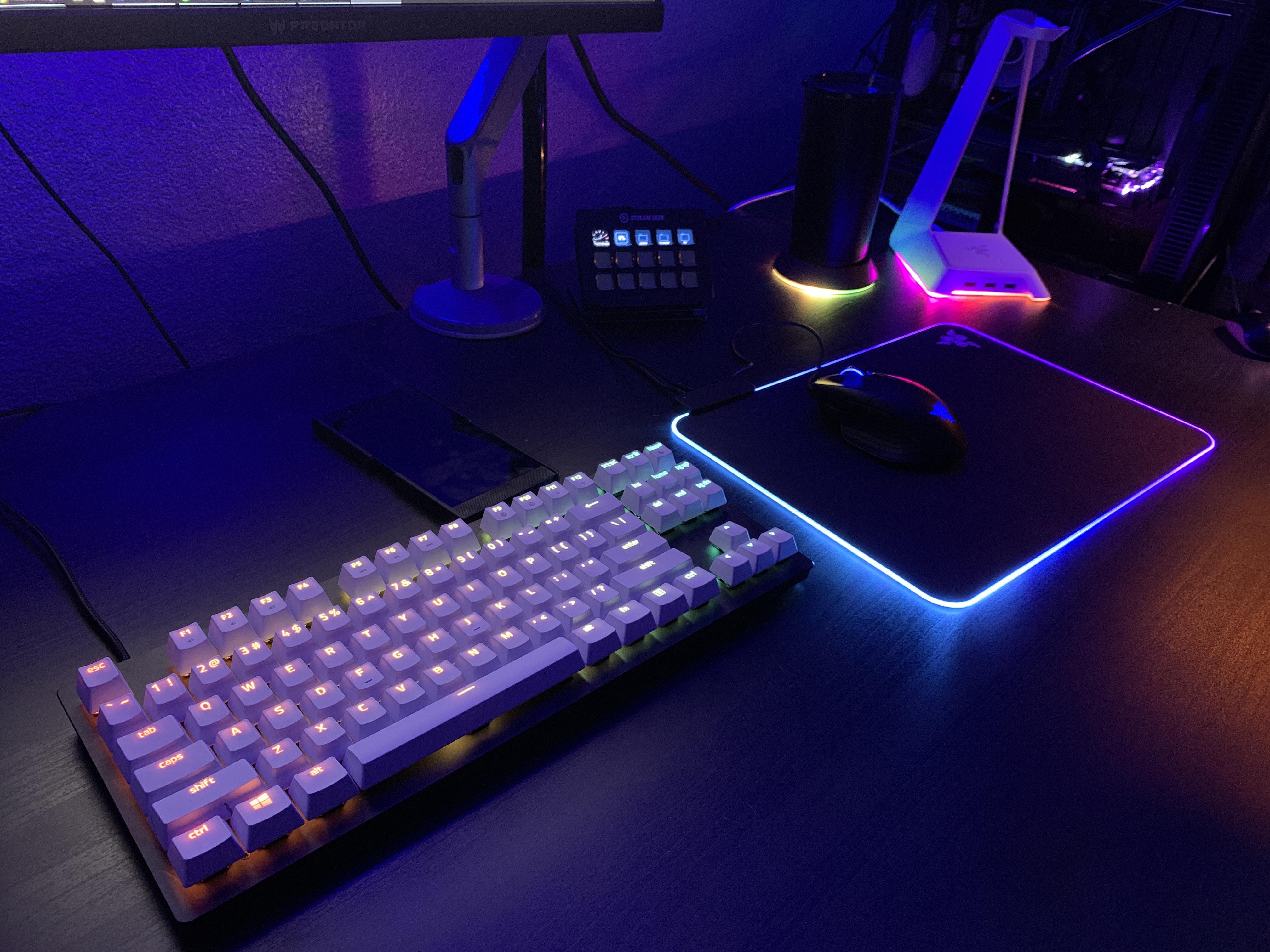 25 ++ razer huntsman tournament edition white keycaps