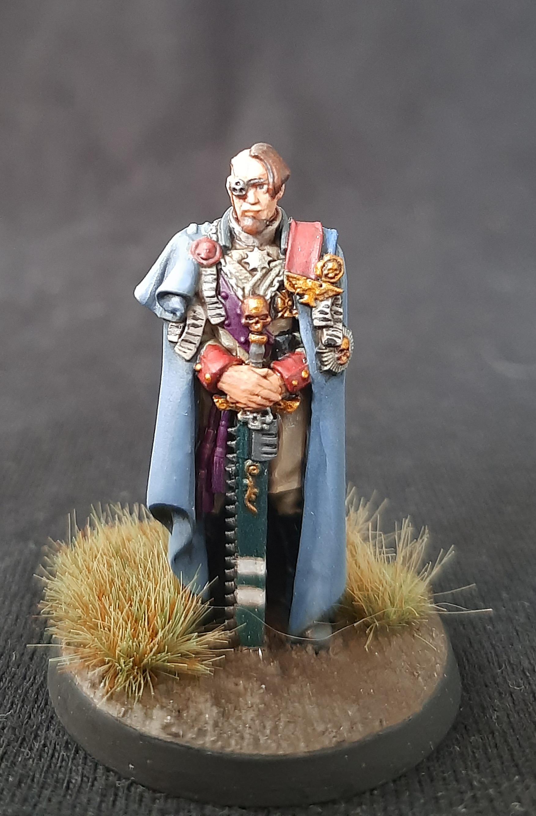 My castellan maybe looks a bit like JeanBaptiste Emanuel from The