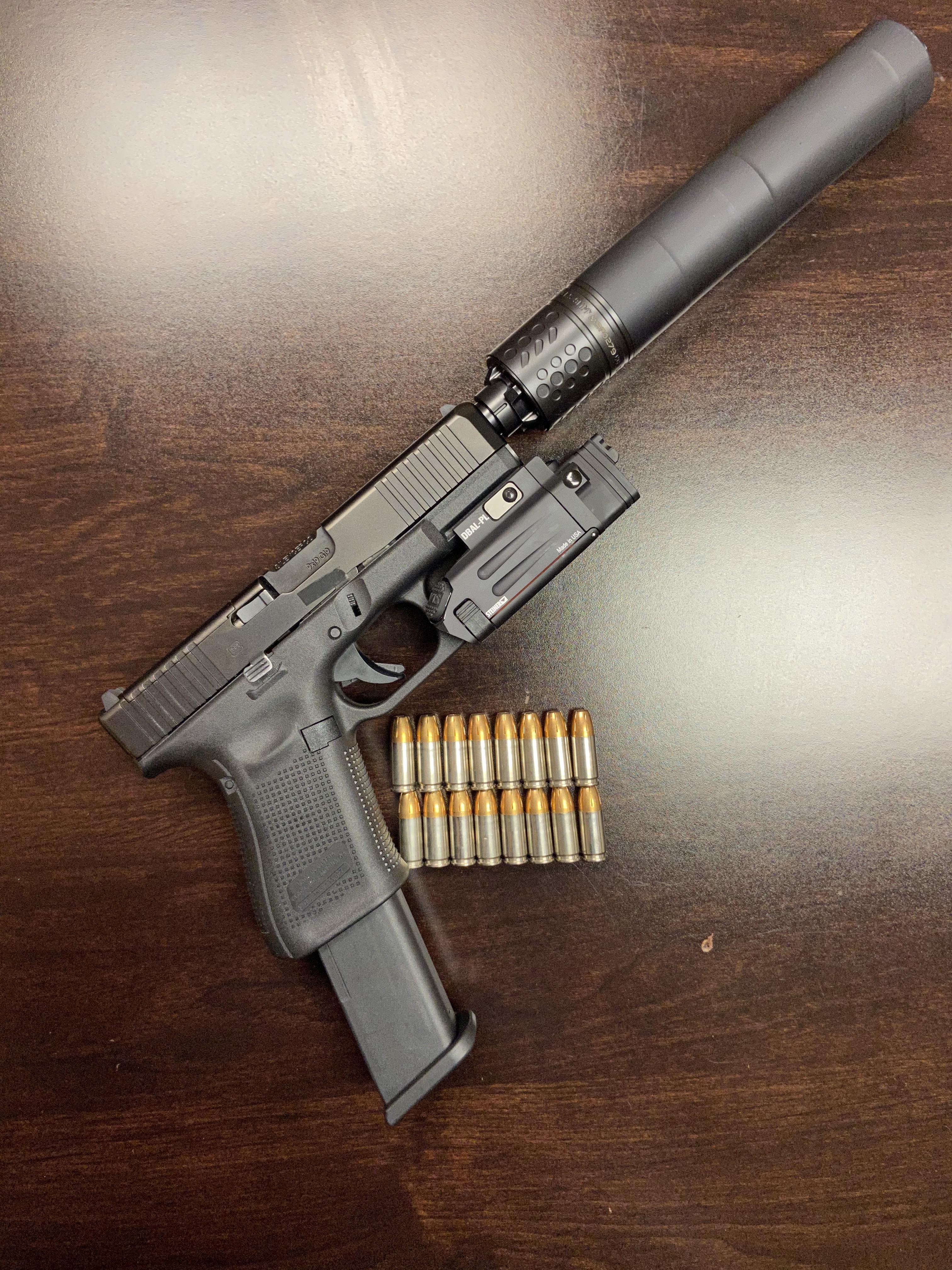 Glock 19 Gen 5 with CGS Mod9FS & DBALPL. r/GunPorn