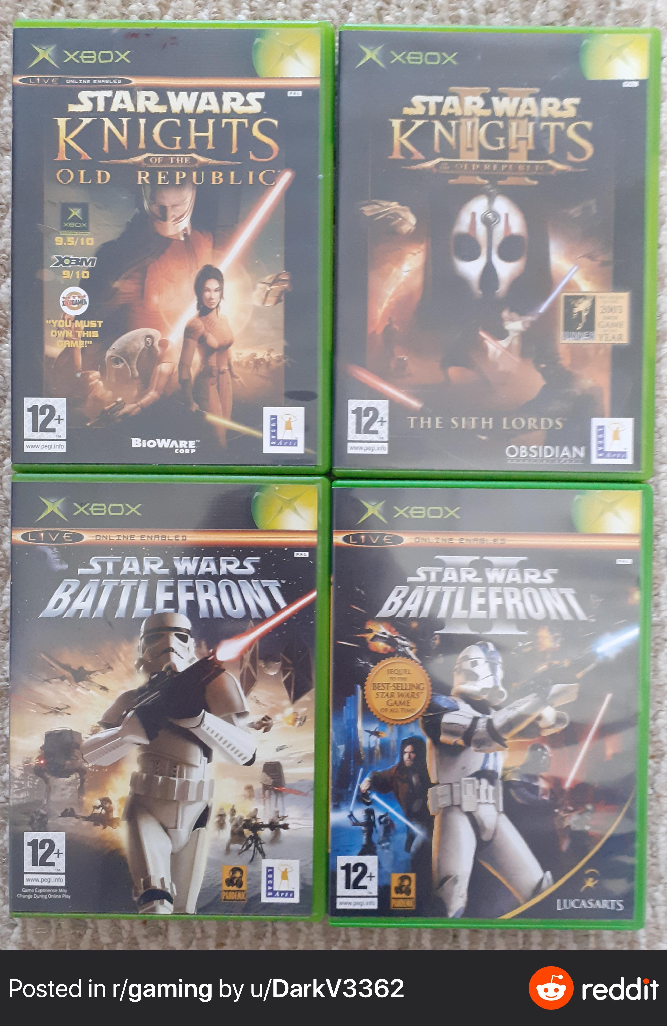 4 of the worst Star Wars games. Change my mind. r/gaming