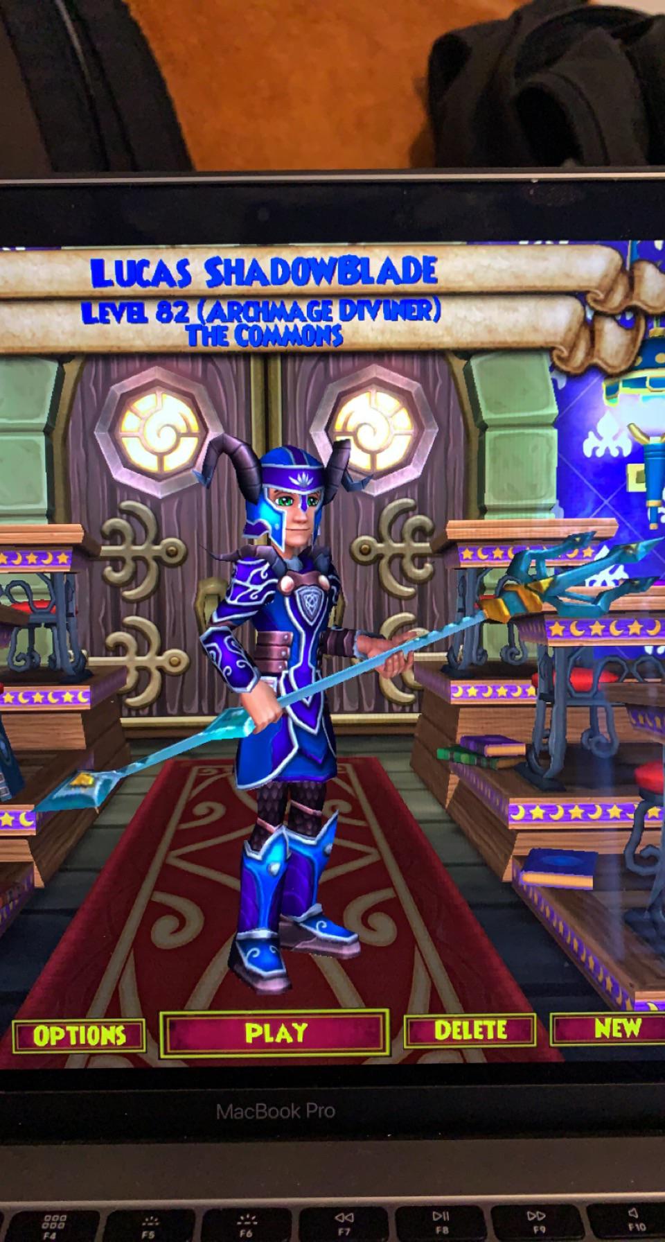 Fit check, saw a storm and fire w a light blue in their stitches and