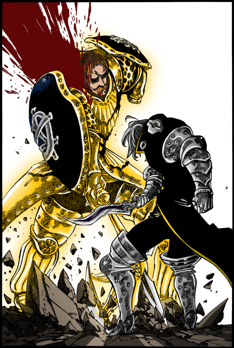 Free Wallpaper Escanor Vs Estarossa Wallpaper