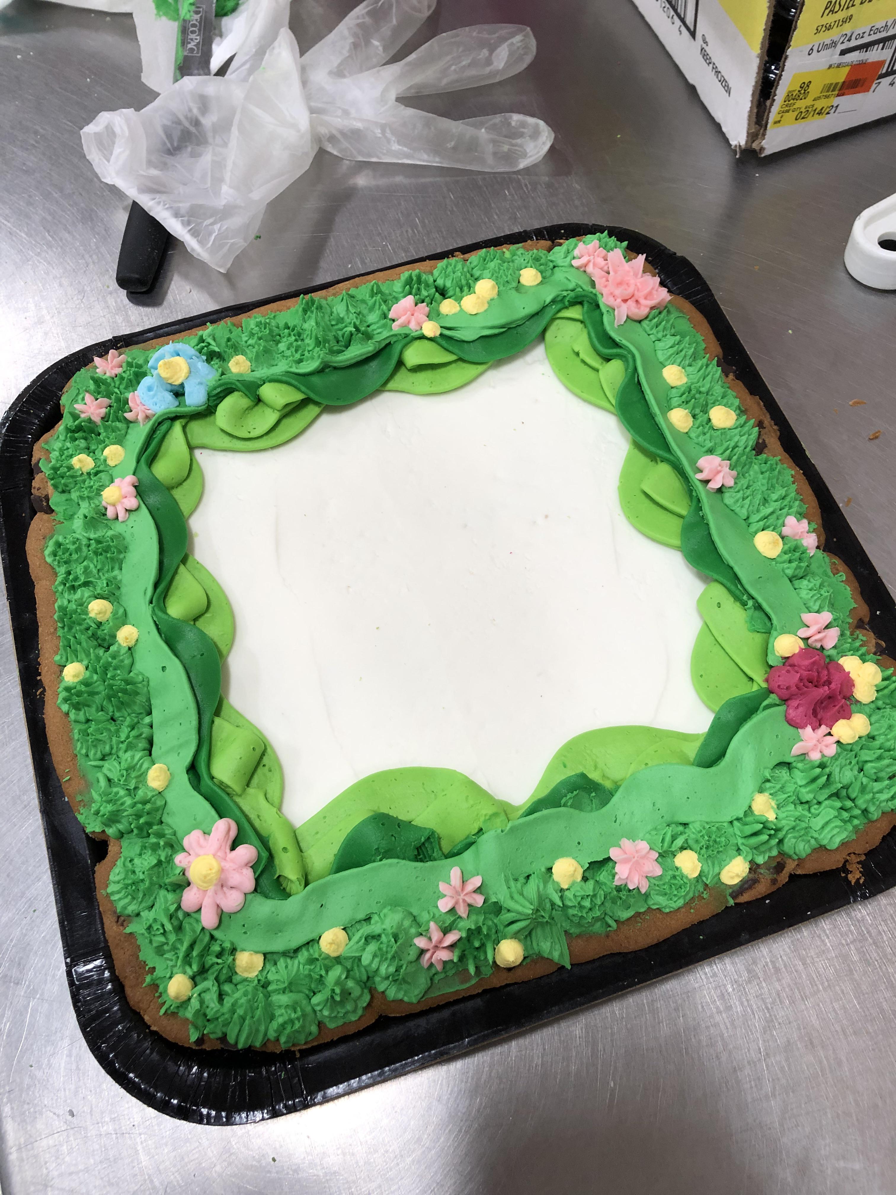 I got my first cake decorating job! I’m so excited to have access to