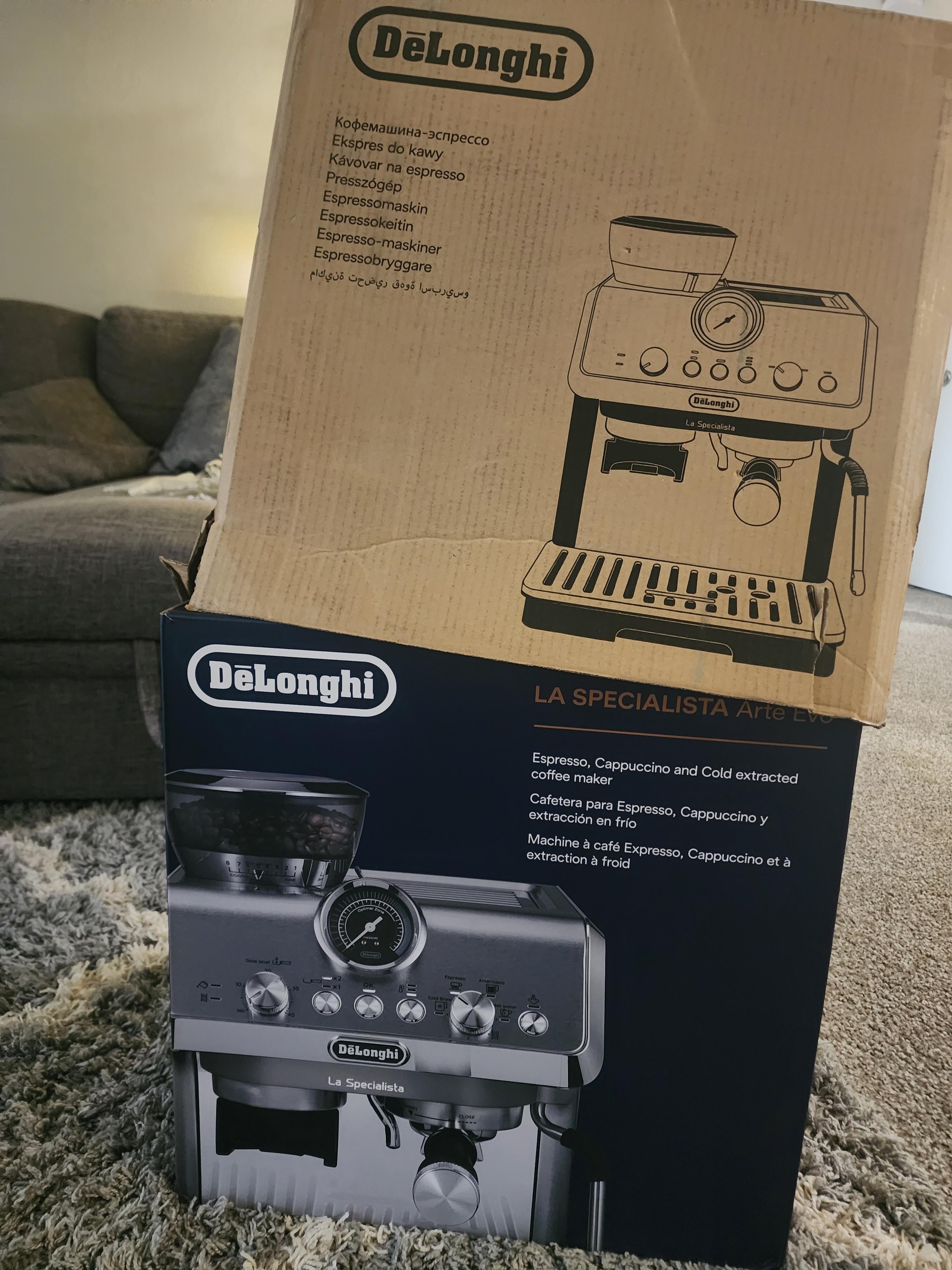 DeLonghi Claim just arrived !!! r/Influenster