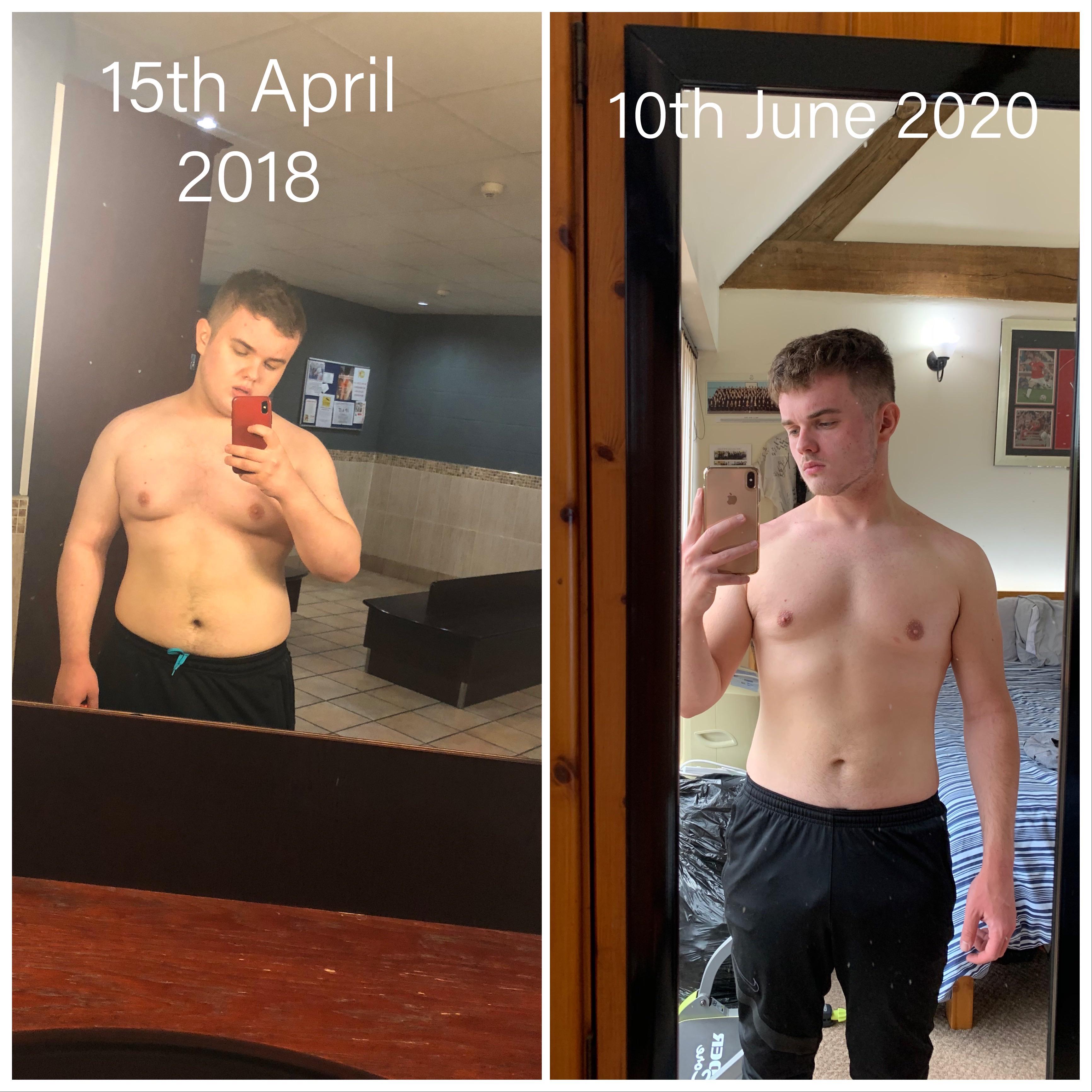 92lbs down! After almost 2 years im down to a comfortable weight, time