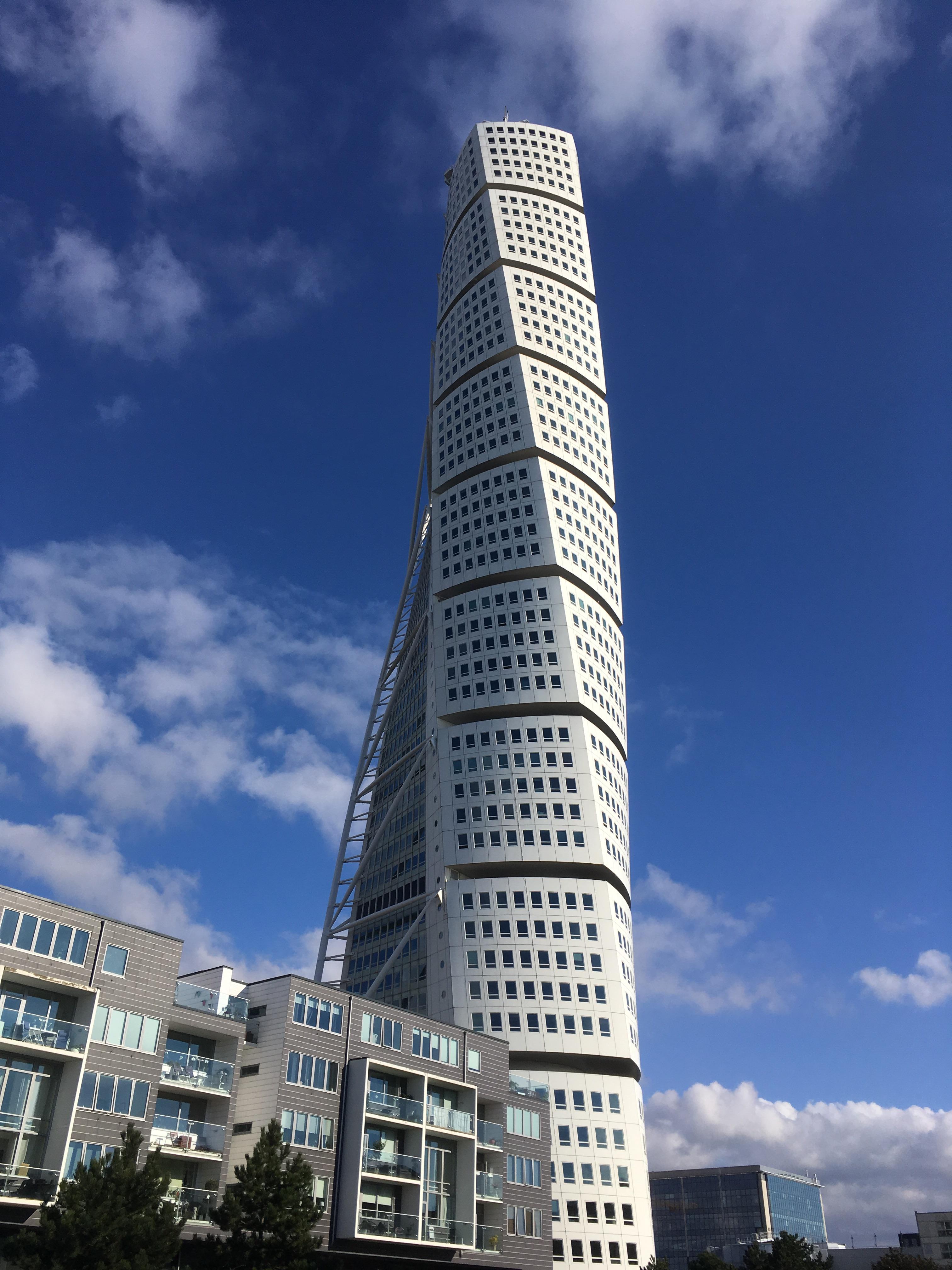 Turning Torso Tallest building in the Nordic Countries (Malmö, Sweden