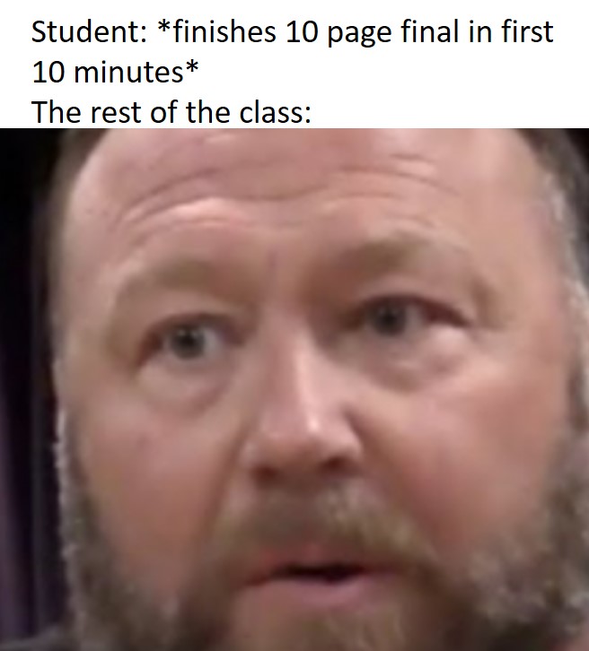 Another school related Alex Jones meme alexjones