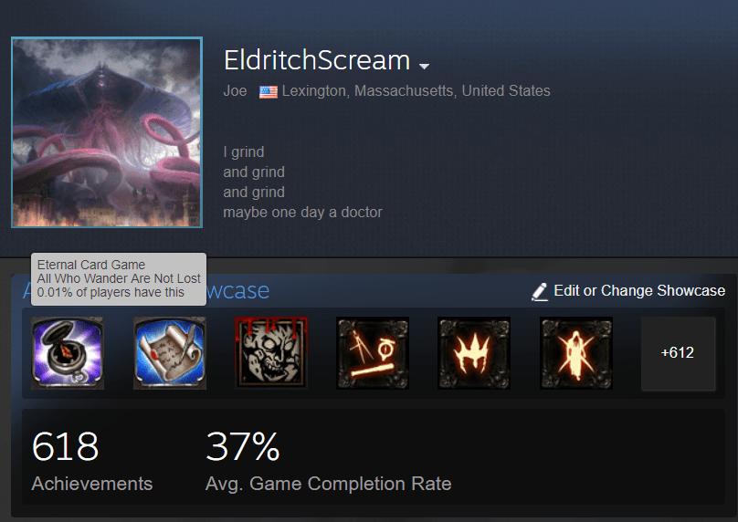 After a week of grinding casuals, I finally got my rarest