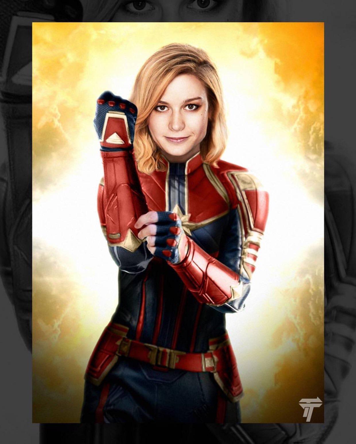 Awesome Captain Marvel Edit r/marvelstudios