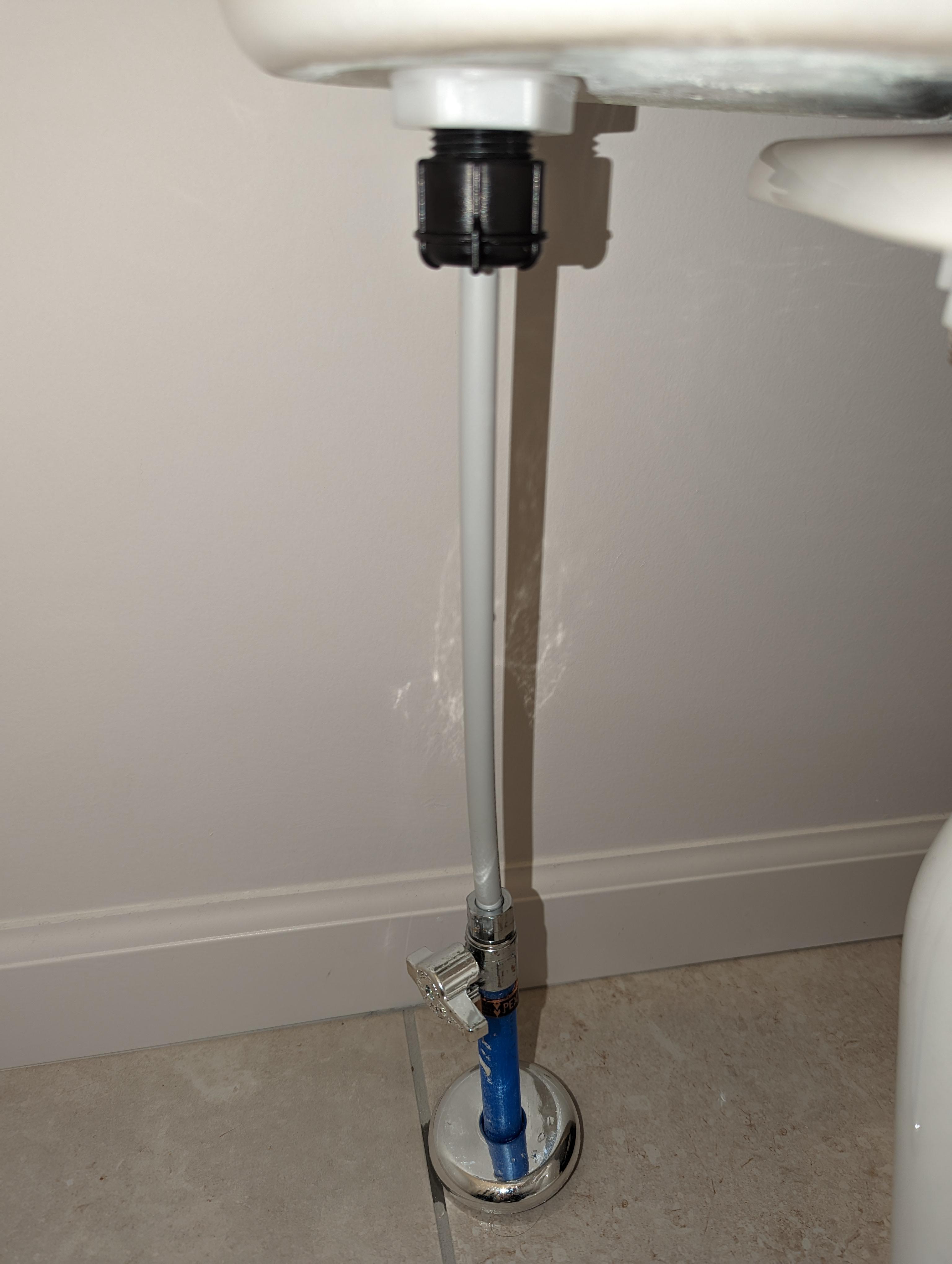 Installing a bidet but I need to get a flexible supply line that will