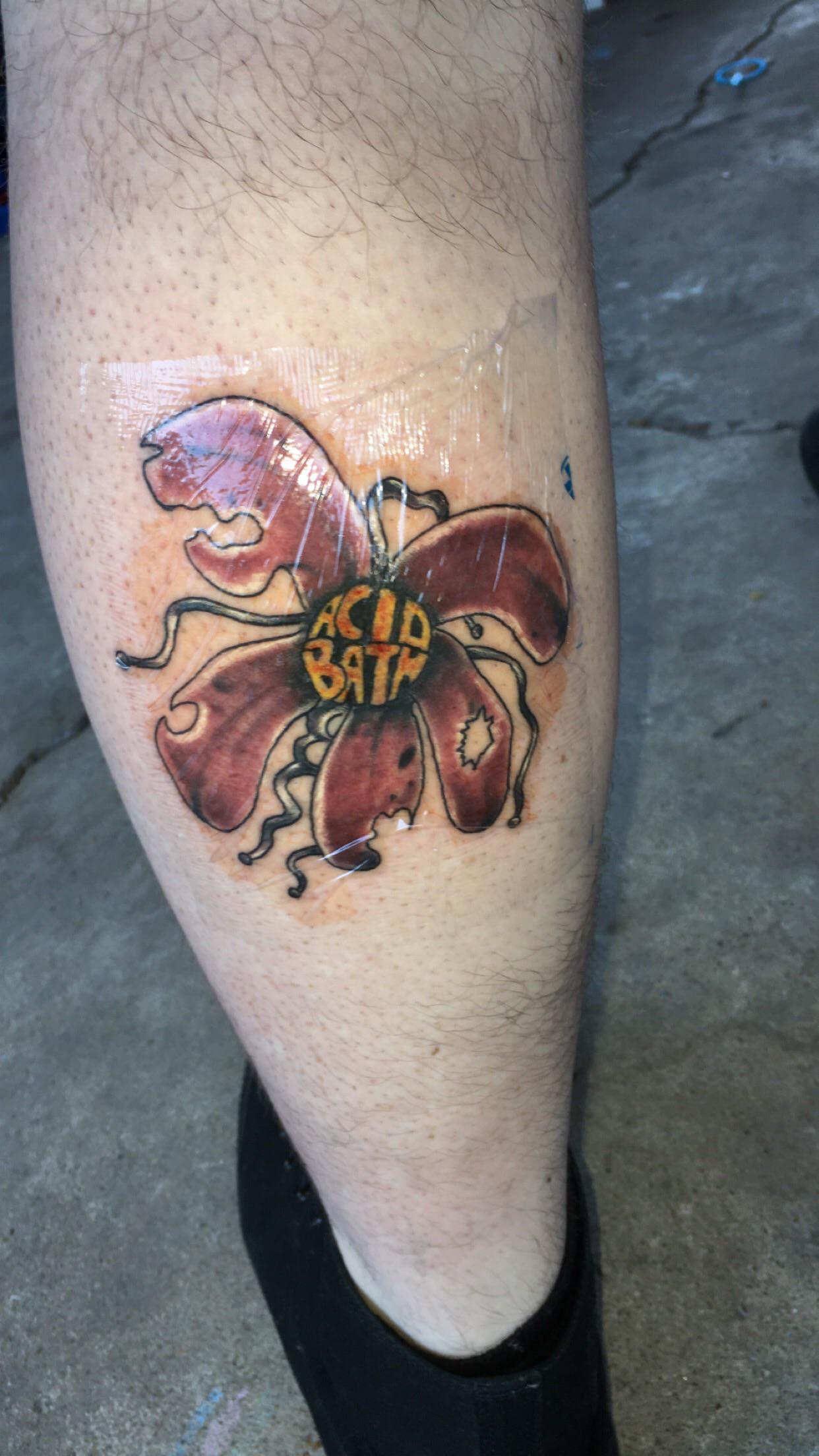 Acid bath tattoo I r/AcidBath