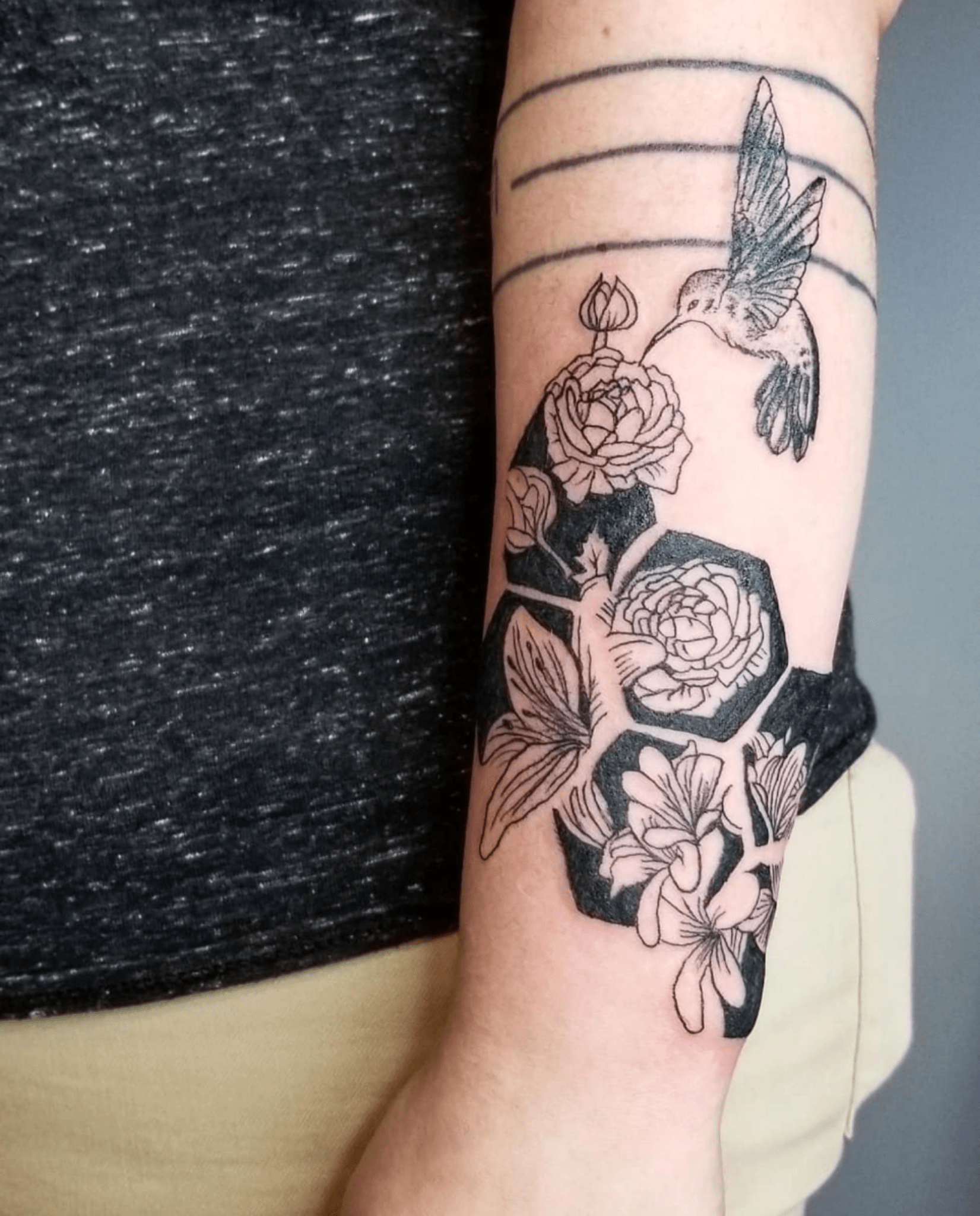 Newest addition from Yarden Tygerwolf Tattoo Seattle, WA tattoos