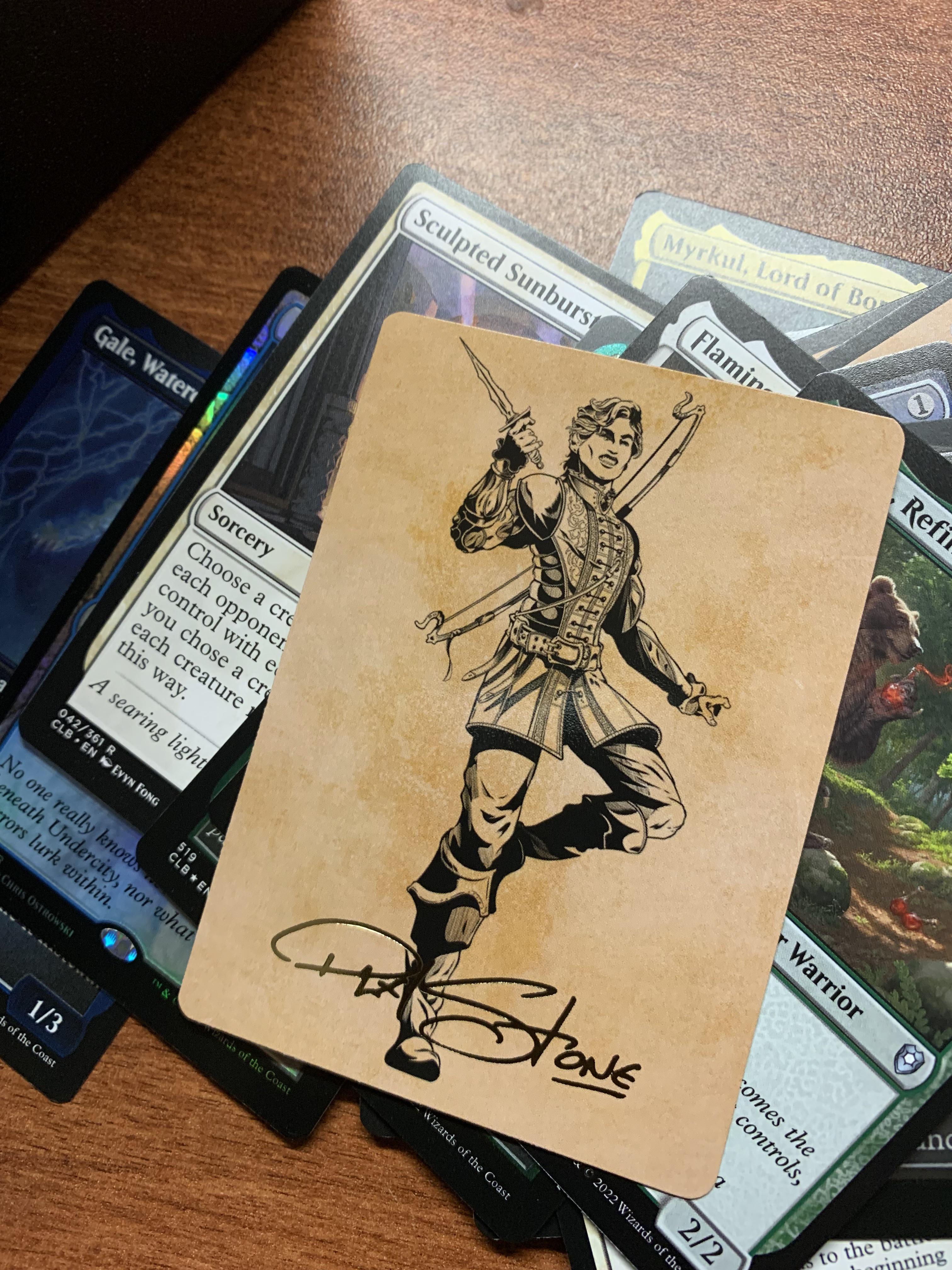 Astarion Art signed up by Phil stone r/mtg