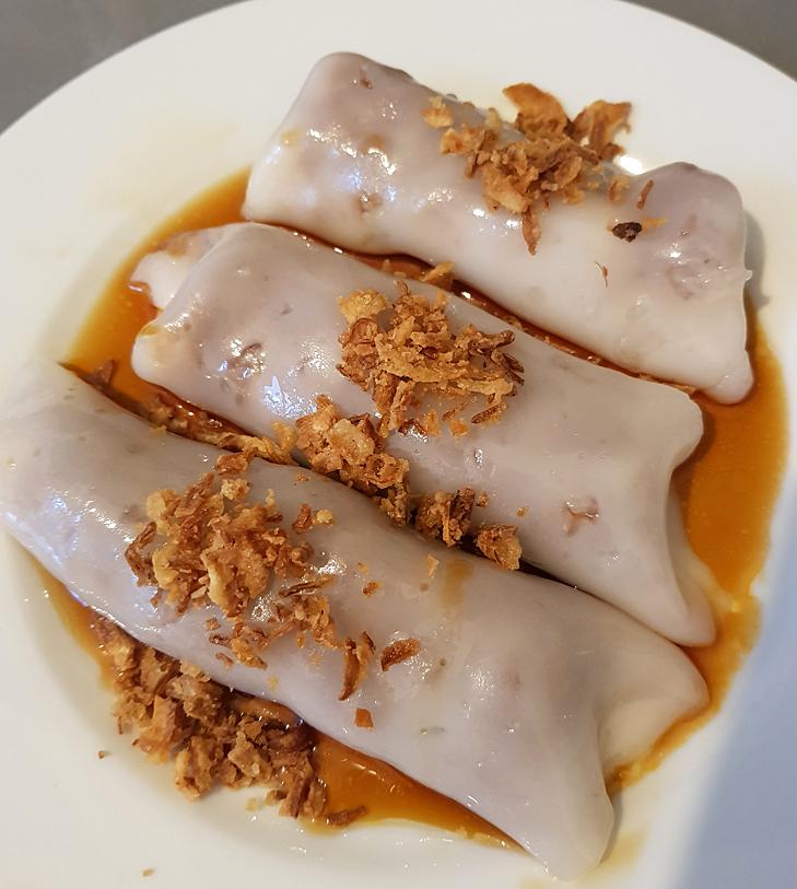 [Homemade] Rice Noodle Rolls filled with gochujang beef r/food
