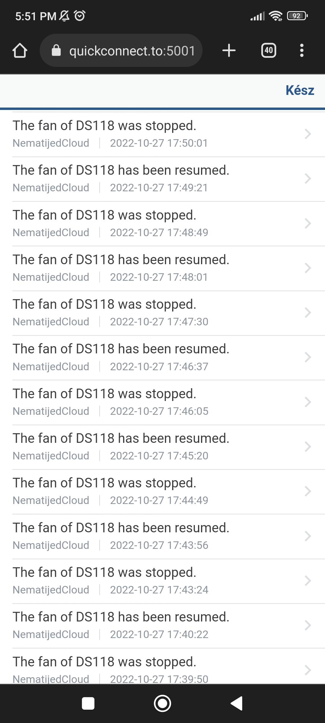Fan keeps starting and stopping. Updated to latest OS, problem prevails