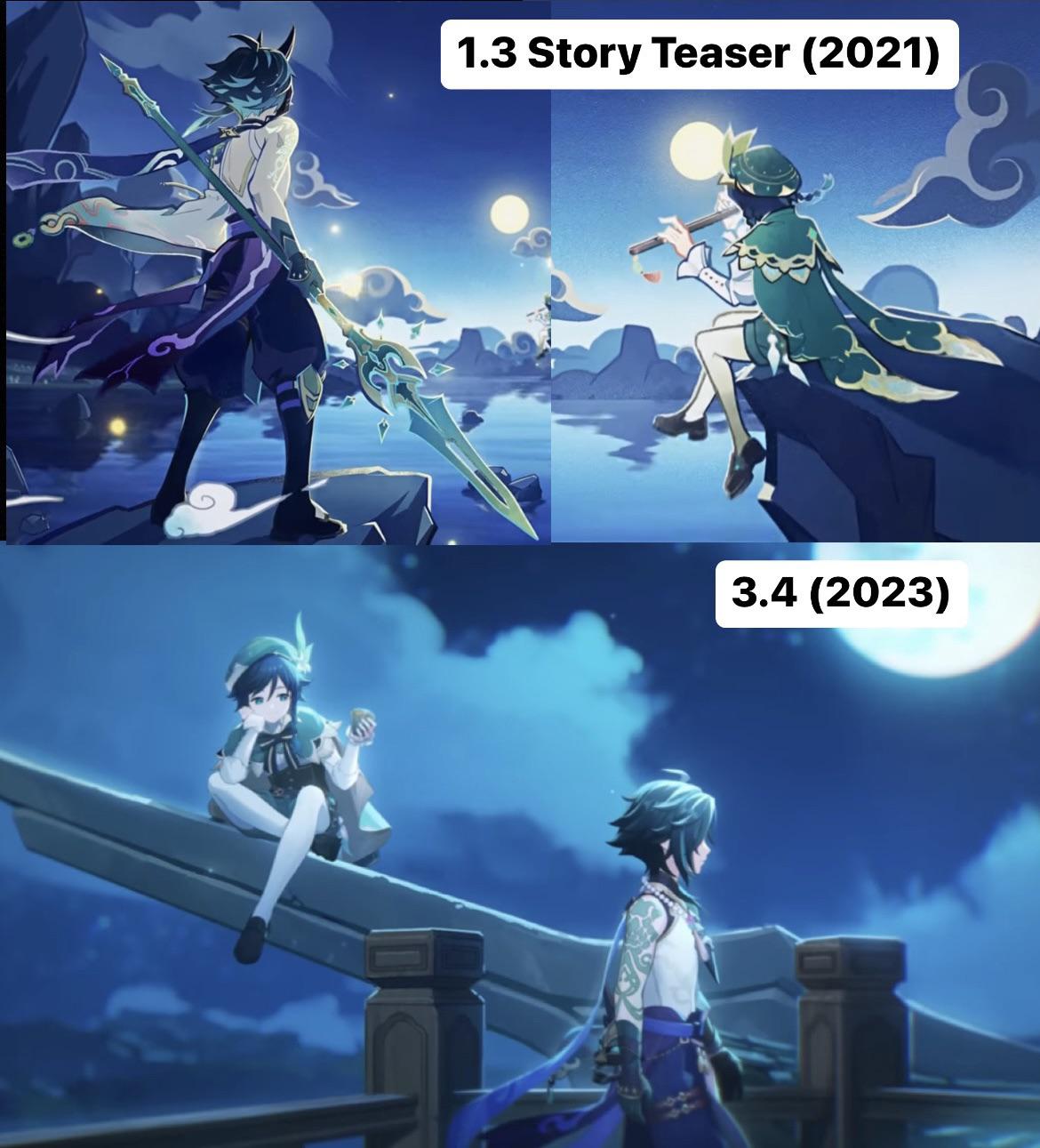 After 2 years, we finally got an interaction between the lone Yaksha