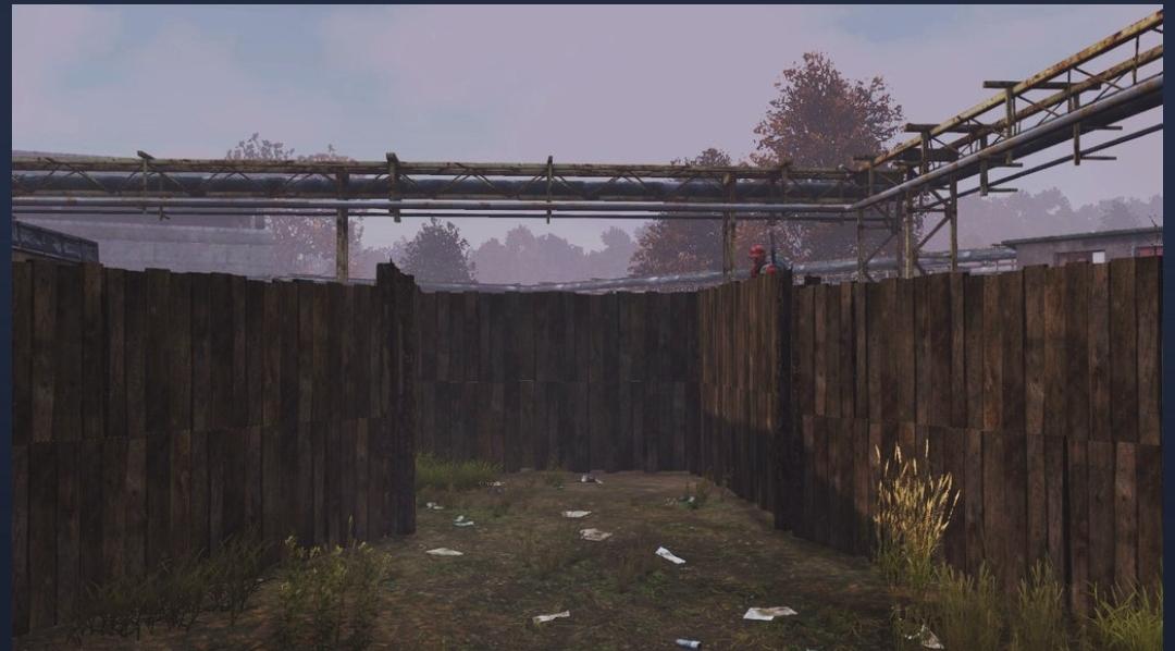 Me and 7 other friends just finished building our base entrance sadly